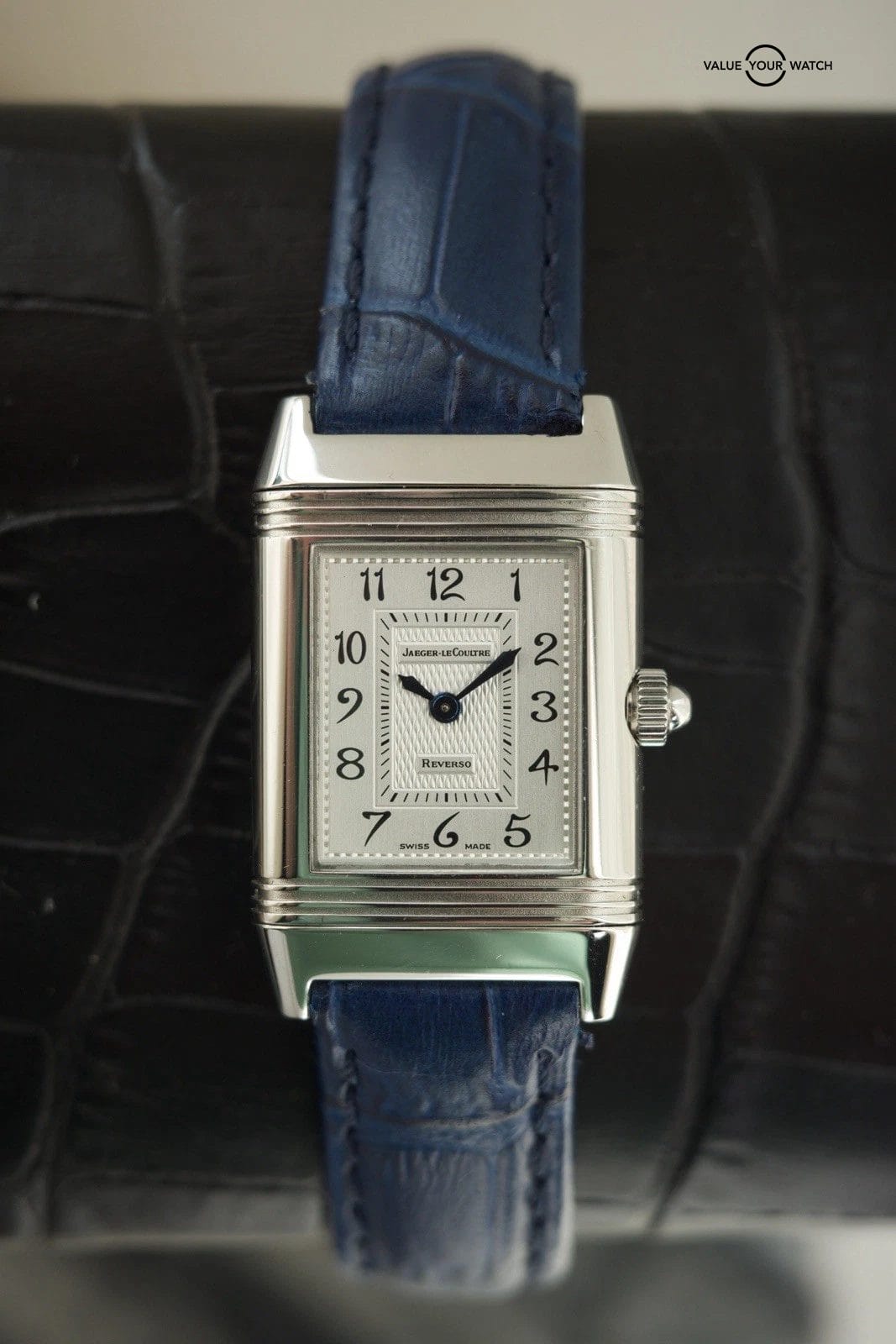 Jaeger LeCoultre Reverso Duetto ladies 266.8.44 Diamond Bezel Mop Dial 21x33mm - Image 2