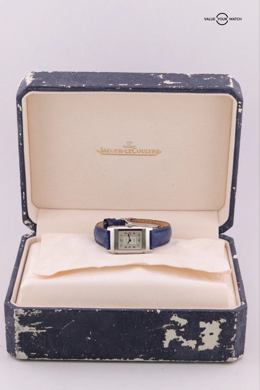 Jaeger LeCoultre Reverso Duetto ladies 266.8.44 Diamond Bezel Mop Dial 21x33mm - Image 5