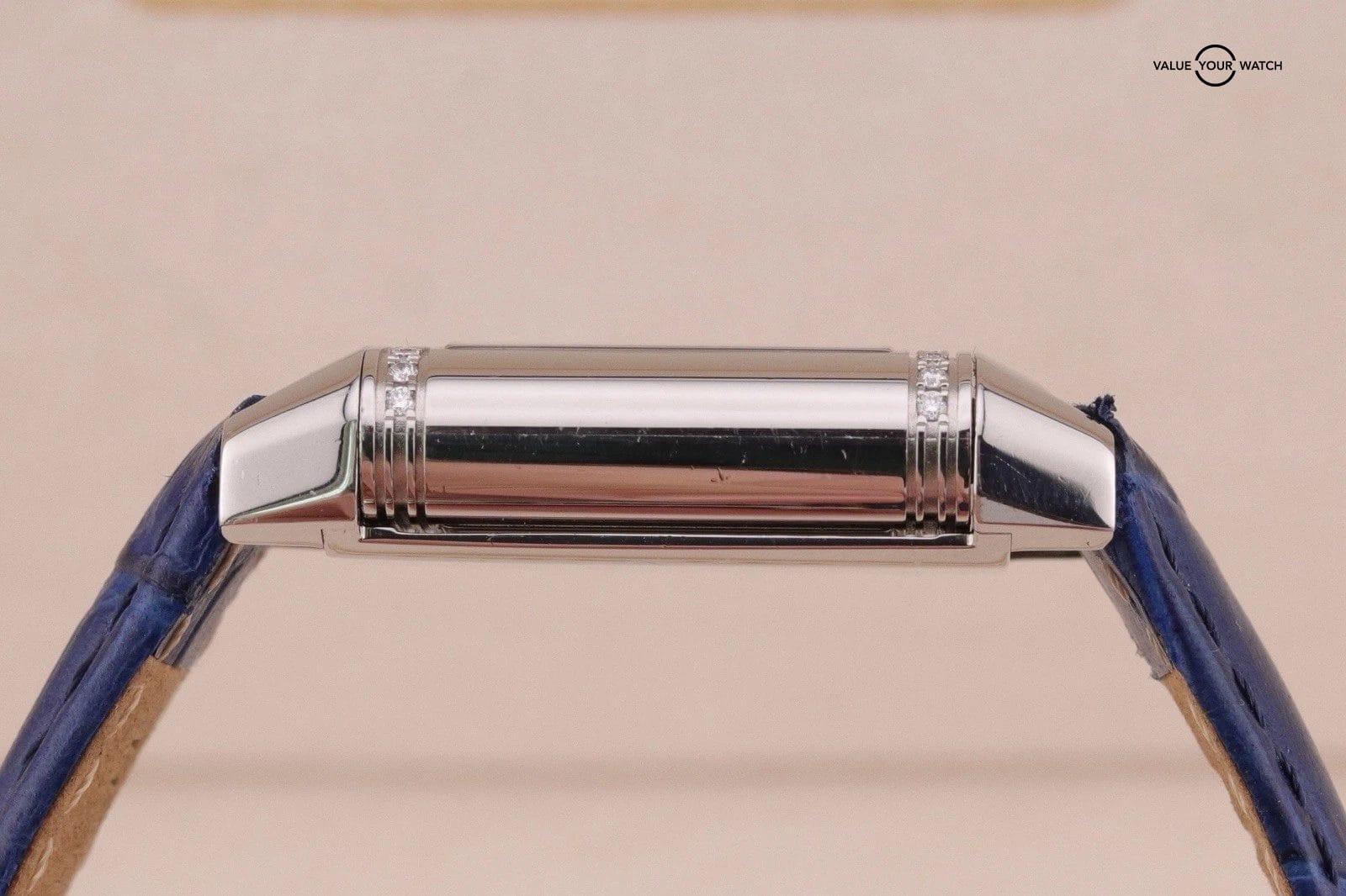 Jaeger LeCoultre Reverso Duetto ladies 266.8.44 Diamond Bezel Mop Dial 21x33mm - Image 6