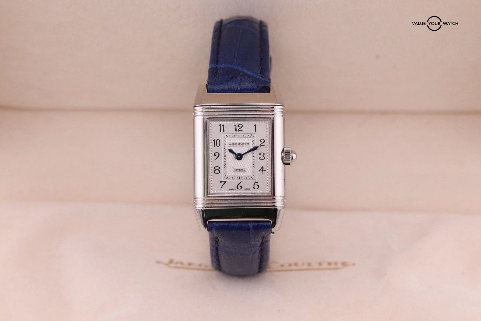 Jaeger LeCoultre Reverso Duetto ladies 266.8.44 Diamond Bezel Mop Dial 21x33mm - Image 15