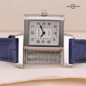 Jaeger LeCoultre Reverso Duetto ladies 266.8.44 Diamond Bezel Mop Dial 21x33mm