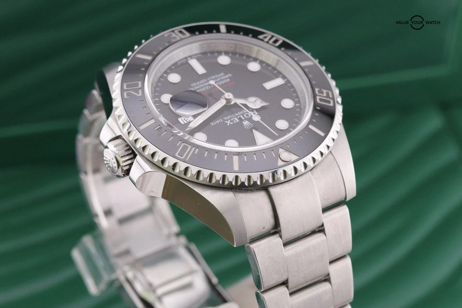 2024 Rolex Sea-Dweller Red Letter 126600 Black Dial SS Oyster With Papers 43mm - Image 5