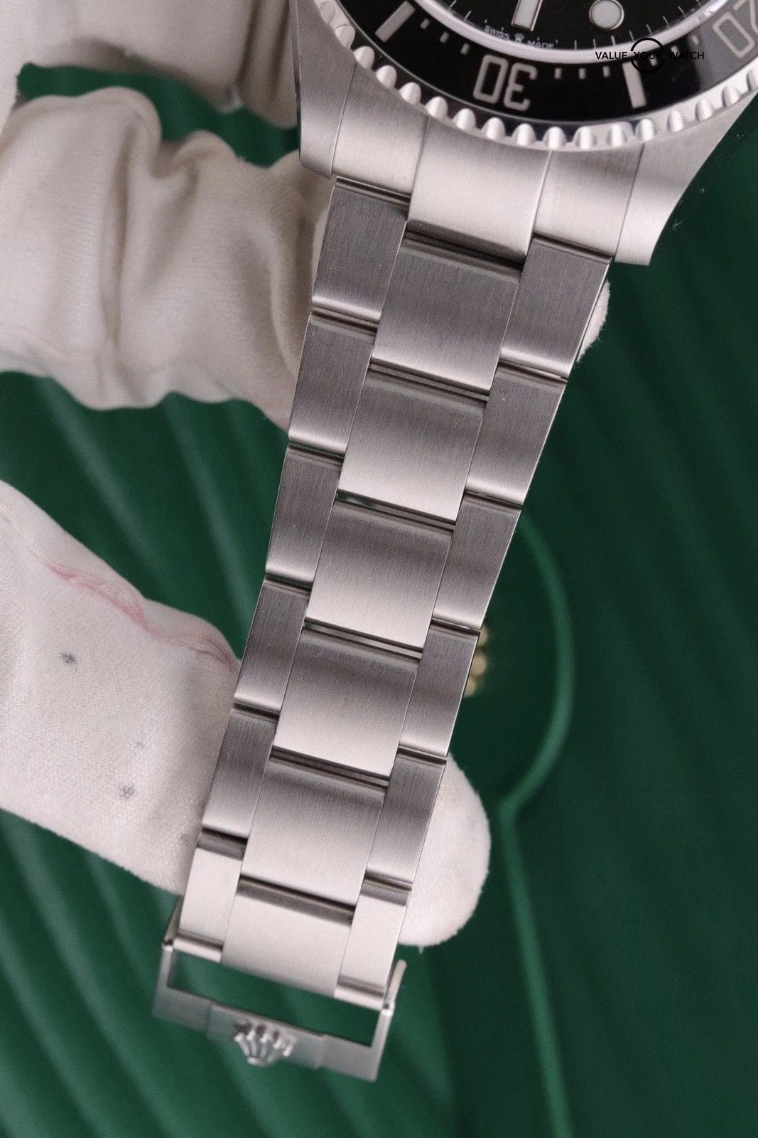 2024 Rolex Sea-Dweller Red Letter 126600 Black Dial SS Oyster With Papers 43mm - Image 11