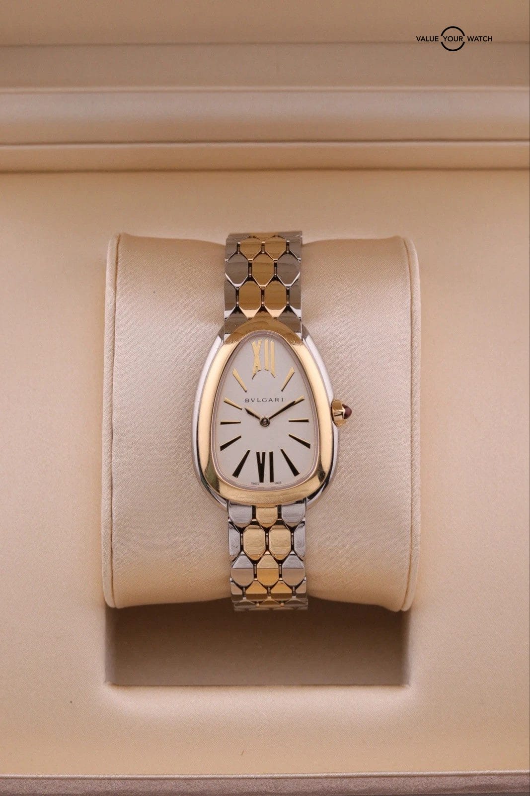 Bulgari Serpenti Seduttori 33mm | ref 103955 | 2024 Complete Set Bvlgari Gold