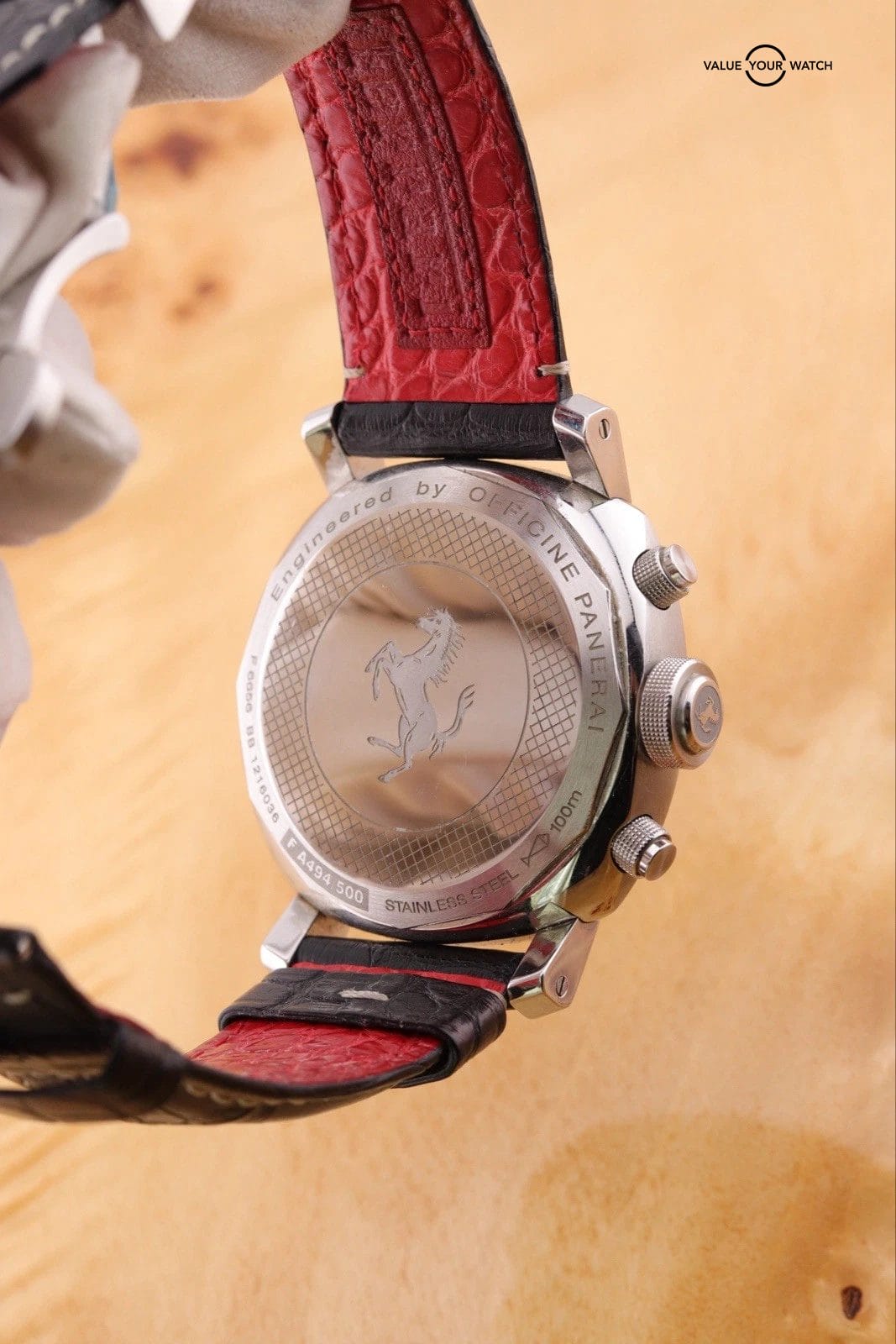 PANERAI Ferrari Gran Turismo FER00004 Chronograph Automatic Men's Watch - Image 10