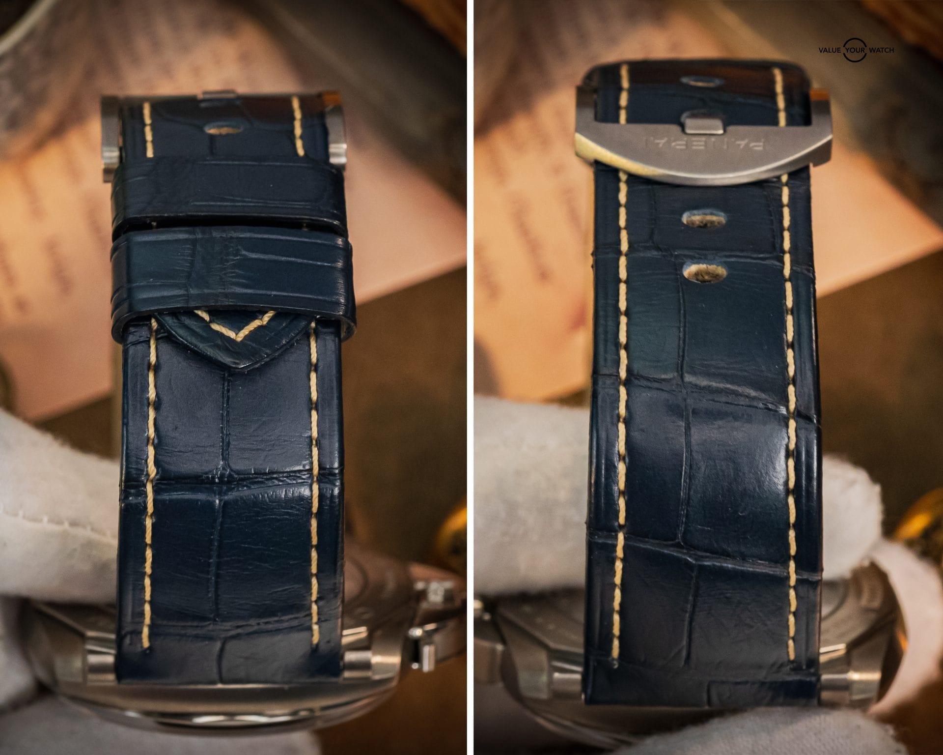 Panerai Luminor Due GMT Blue Dial 45mm TItanium – BOX &Y PAPERS – PAM00964 - Image 5