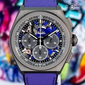 Zenith Defy 21 Ultraviolet Skeleton Chrono &#8211; BOX &amp; PAPERS &#8211; 97.9001.9004/80.R922