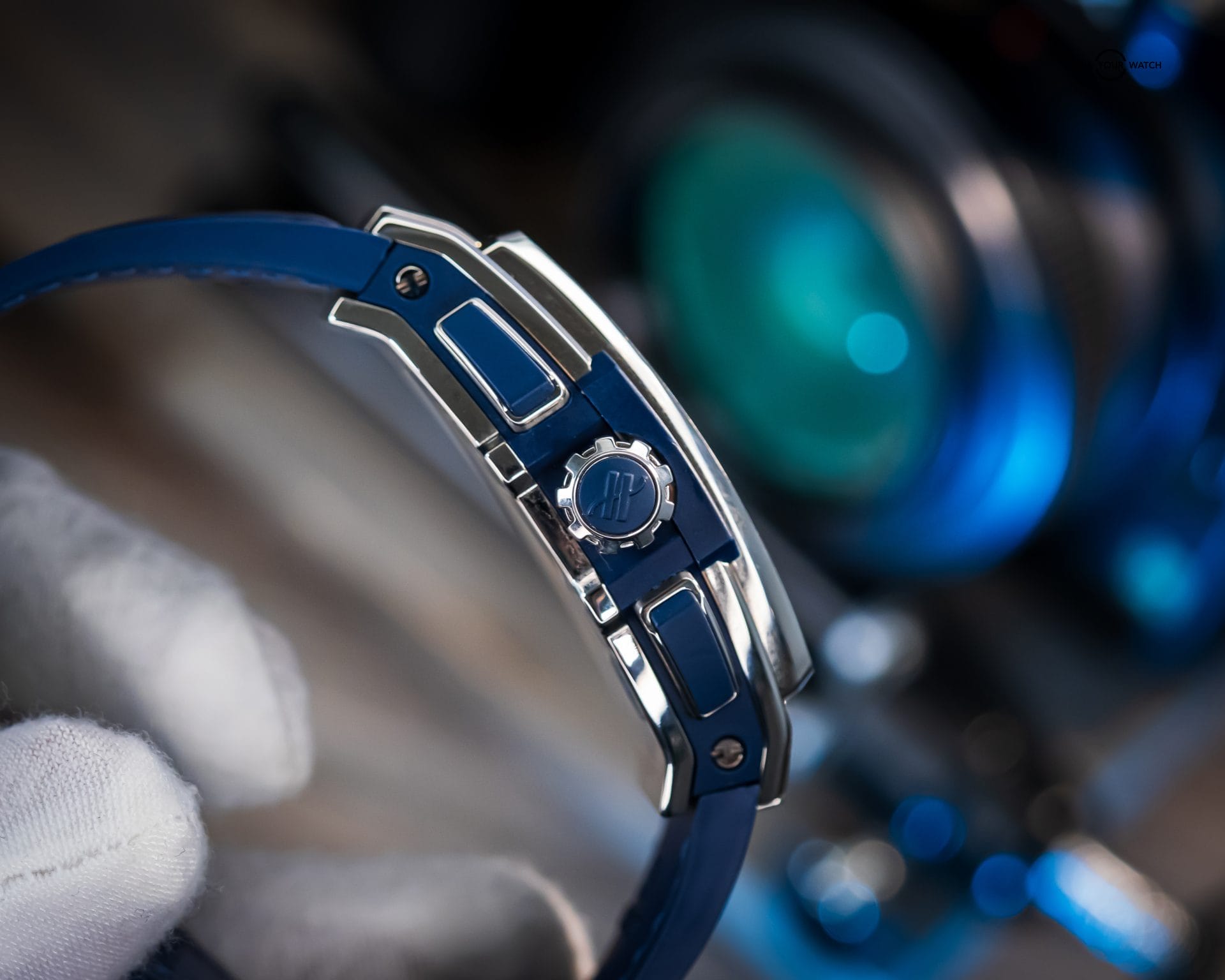 Hublot Spirit of Big Bang Blue Titanium Chrono 42mm BOX & PAPERS 641.NX.7170.LR - Image 4