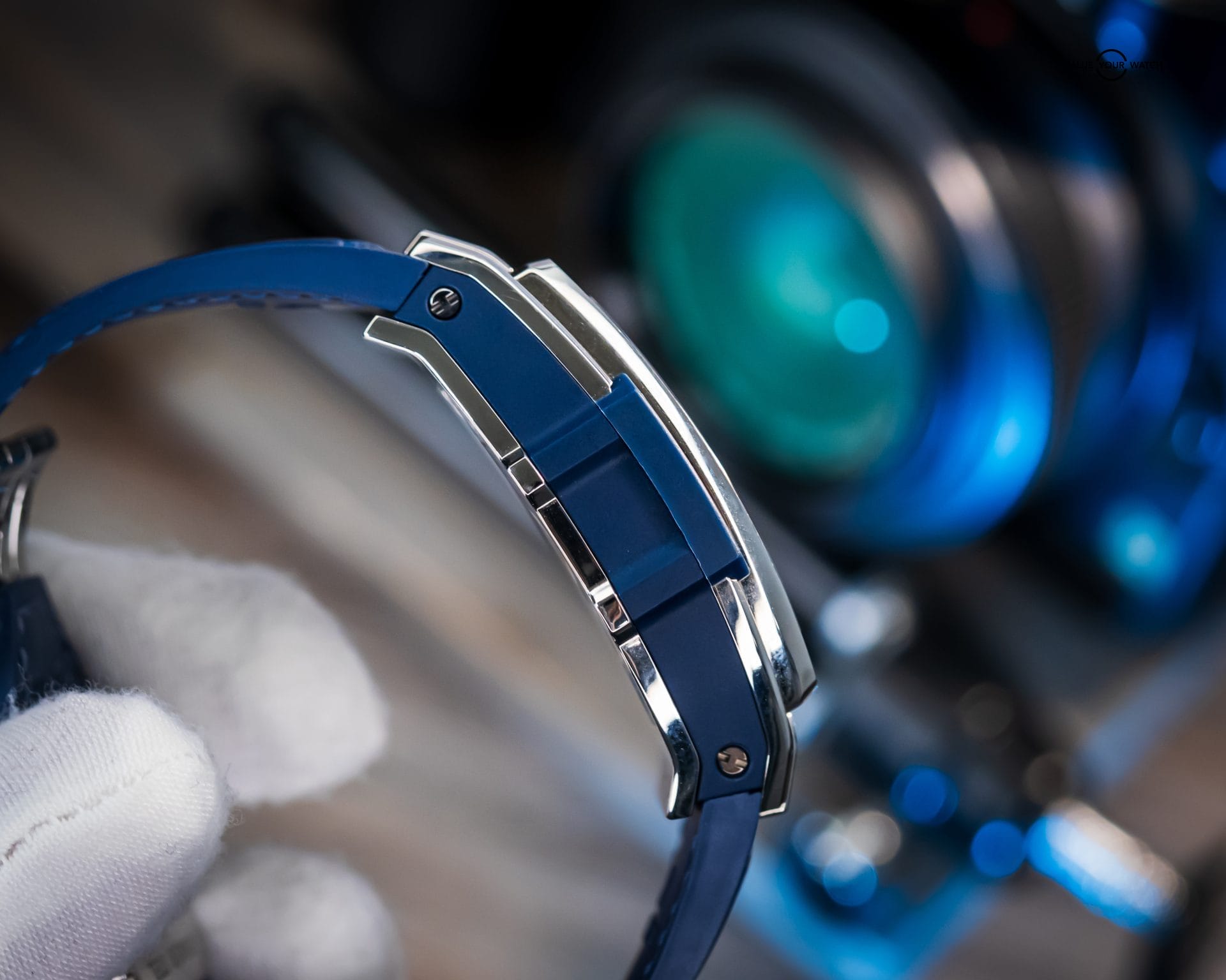 Hublot Spirit of Big Bang Blue Titanium Chrono 42mm BOX & PAPERS 641.NX.7170.LR - Image 5