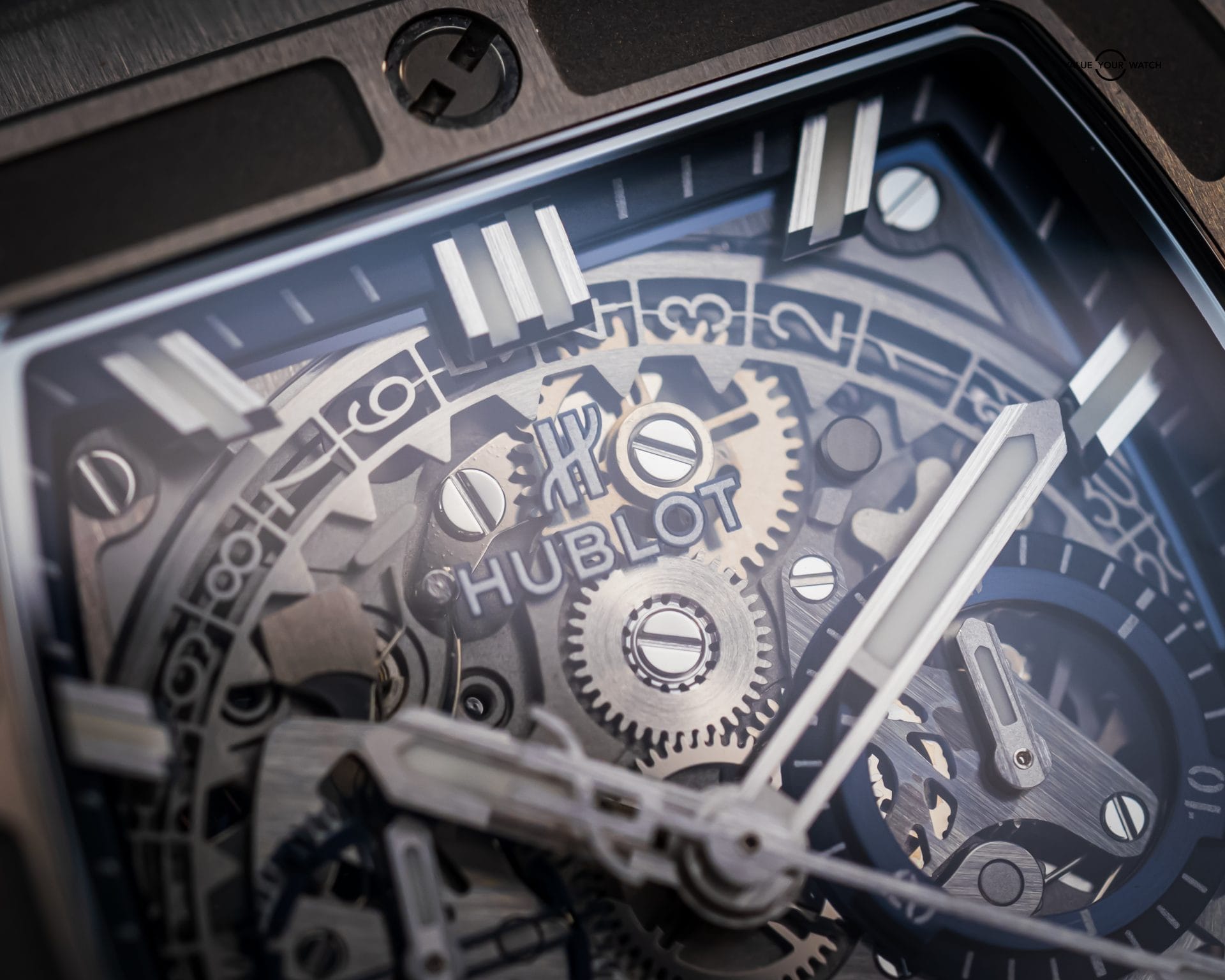 Hublot Spirit of Big Bang Blue Titanium Chrono 42mm BOX & PAPERS 641.NX.7170.LR - Image 11