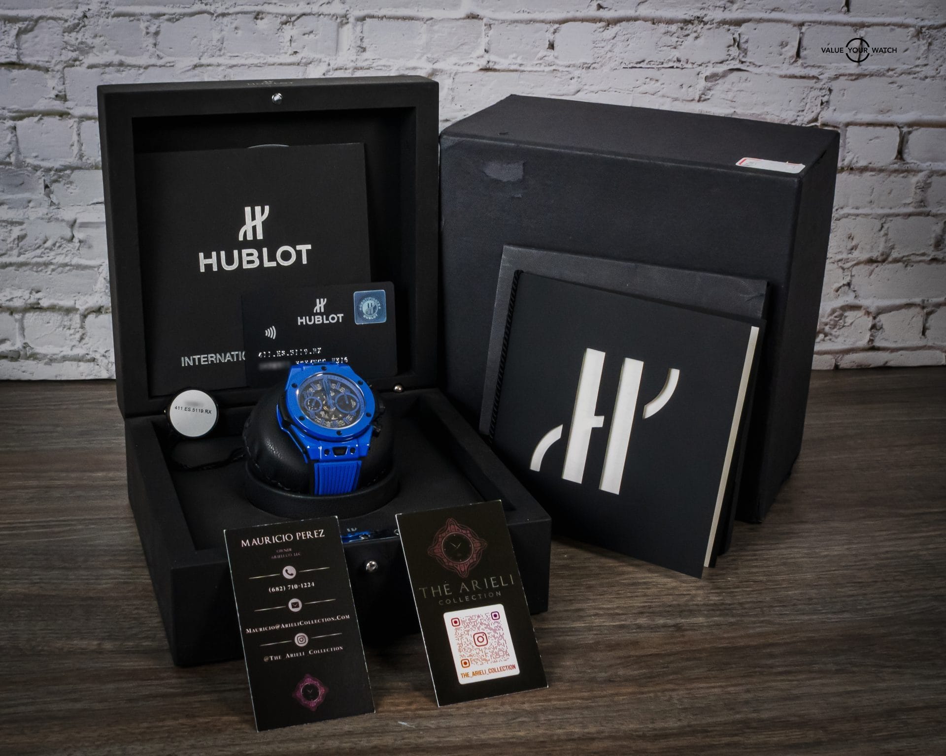 Hublot Big Bang Unico Blue Magic LE Ceramic 45mm – BOX & PAPERS – 411.ES.5119.RX - Image 2