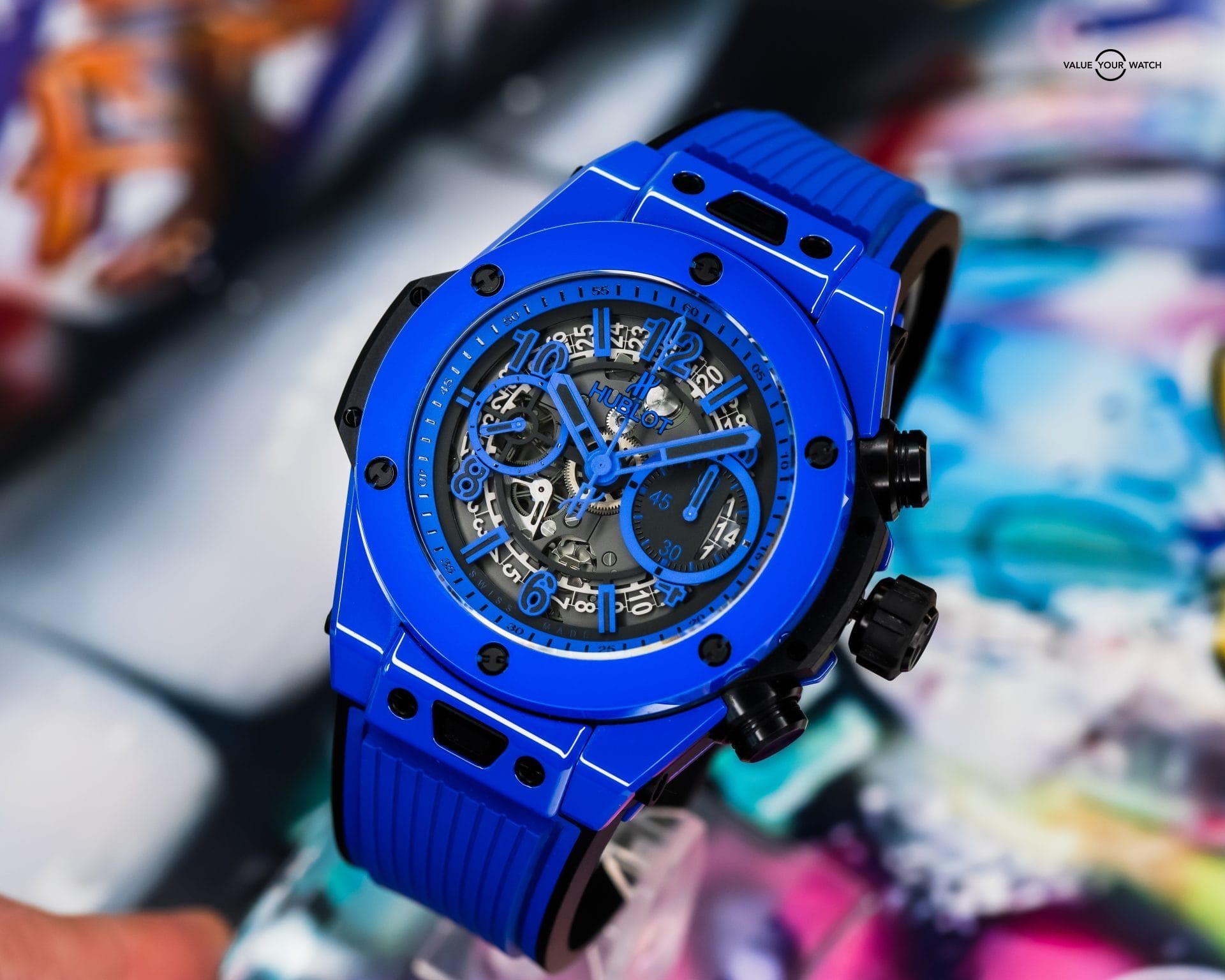 Hublot Big Bang Unico Blue Magic LE Ceramic 45mm – BOX & PAPERS – 411.ES.5119.RX - Image 10
