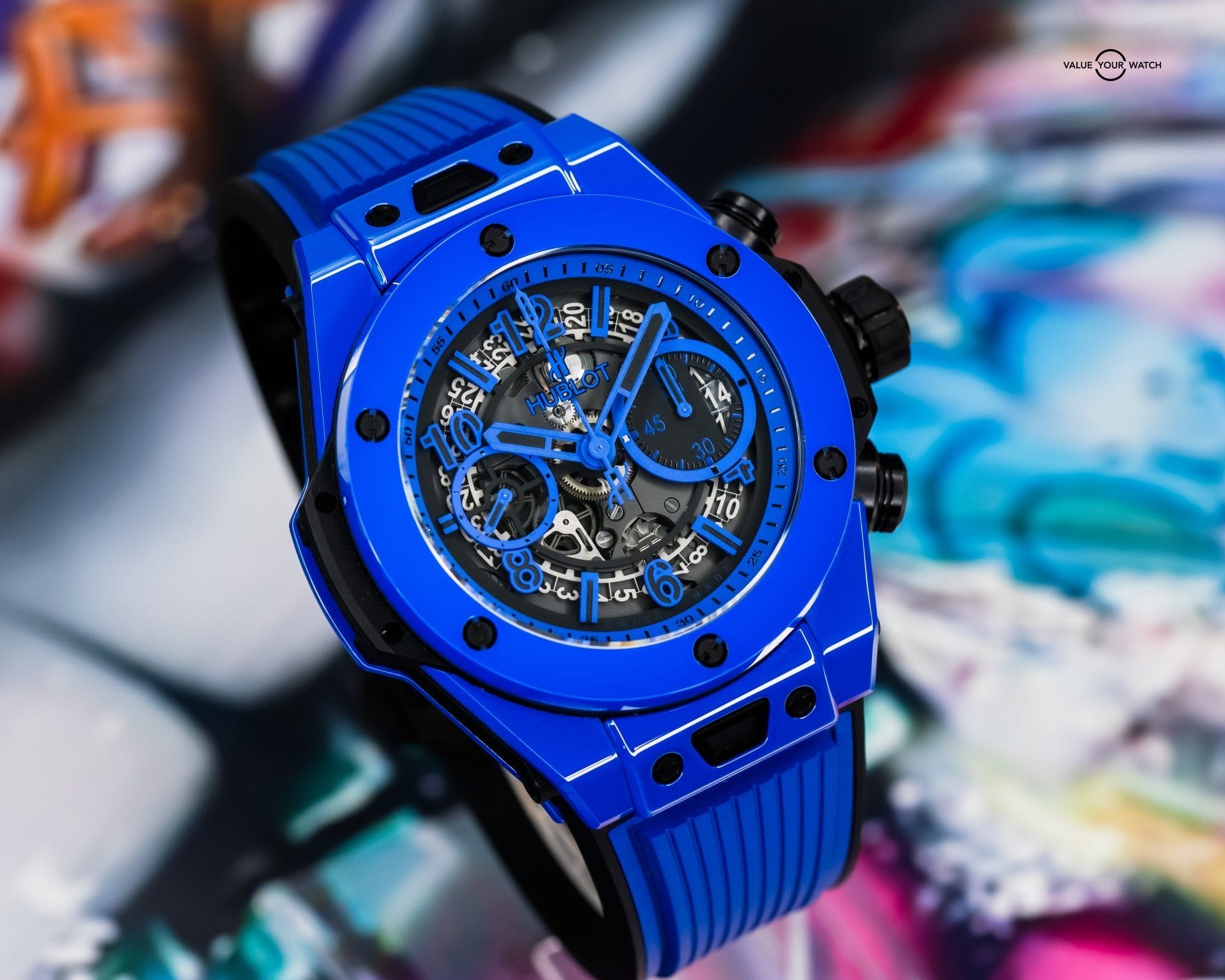 Hublot Big Bang Unico Blue Magic LE Ceramic 45mm – BOX & PAPERS – 411.ES.5119.RX - Image 11