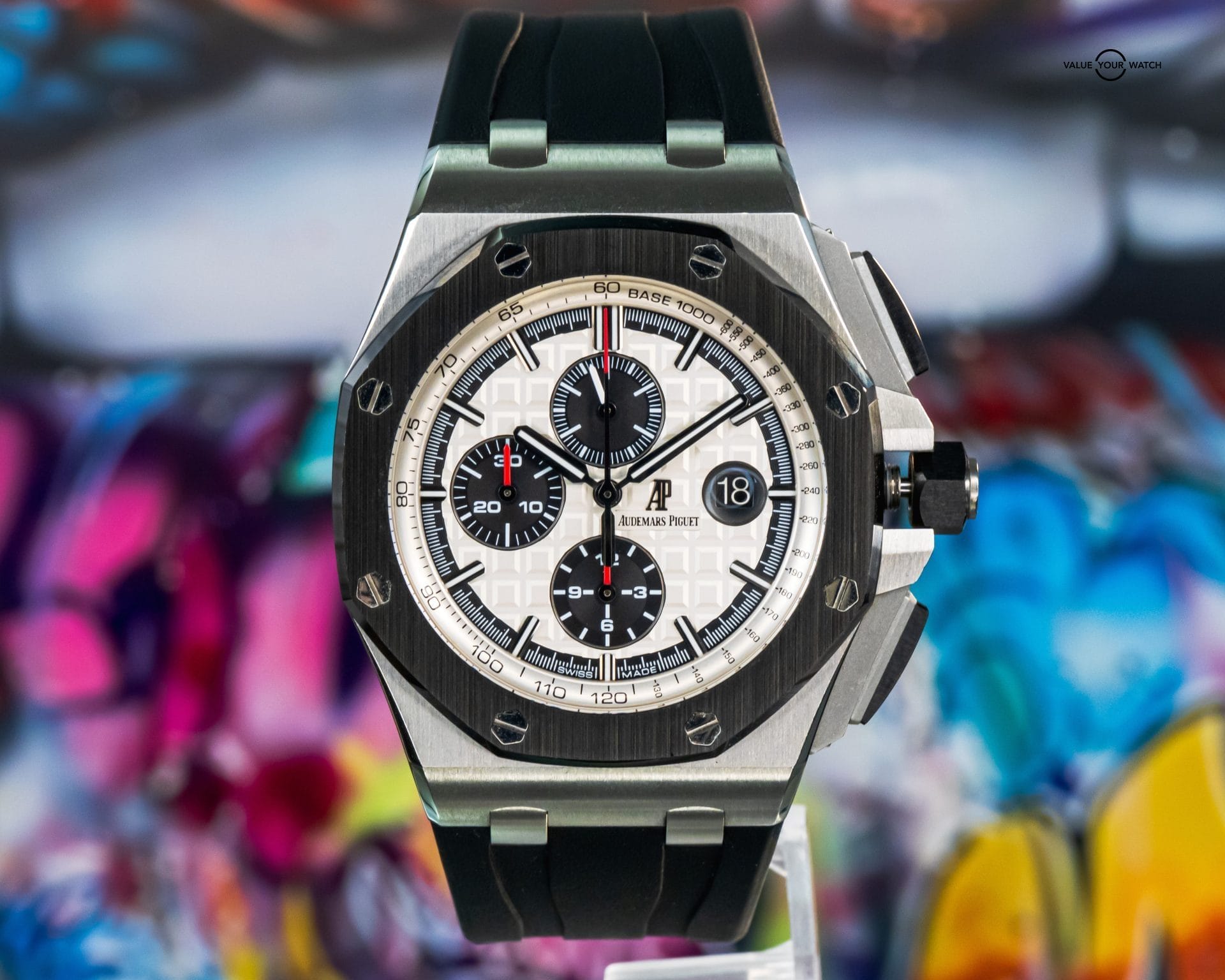 Audemars Piguet Royal Oak Offshore Chronograph Panda 44mm BOX & ARCHIVES 26400SO
