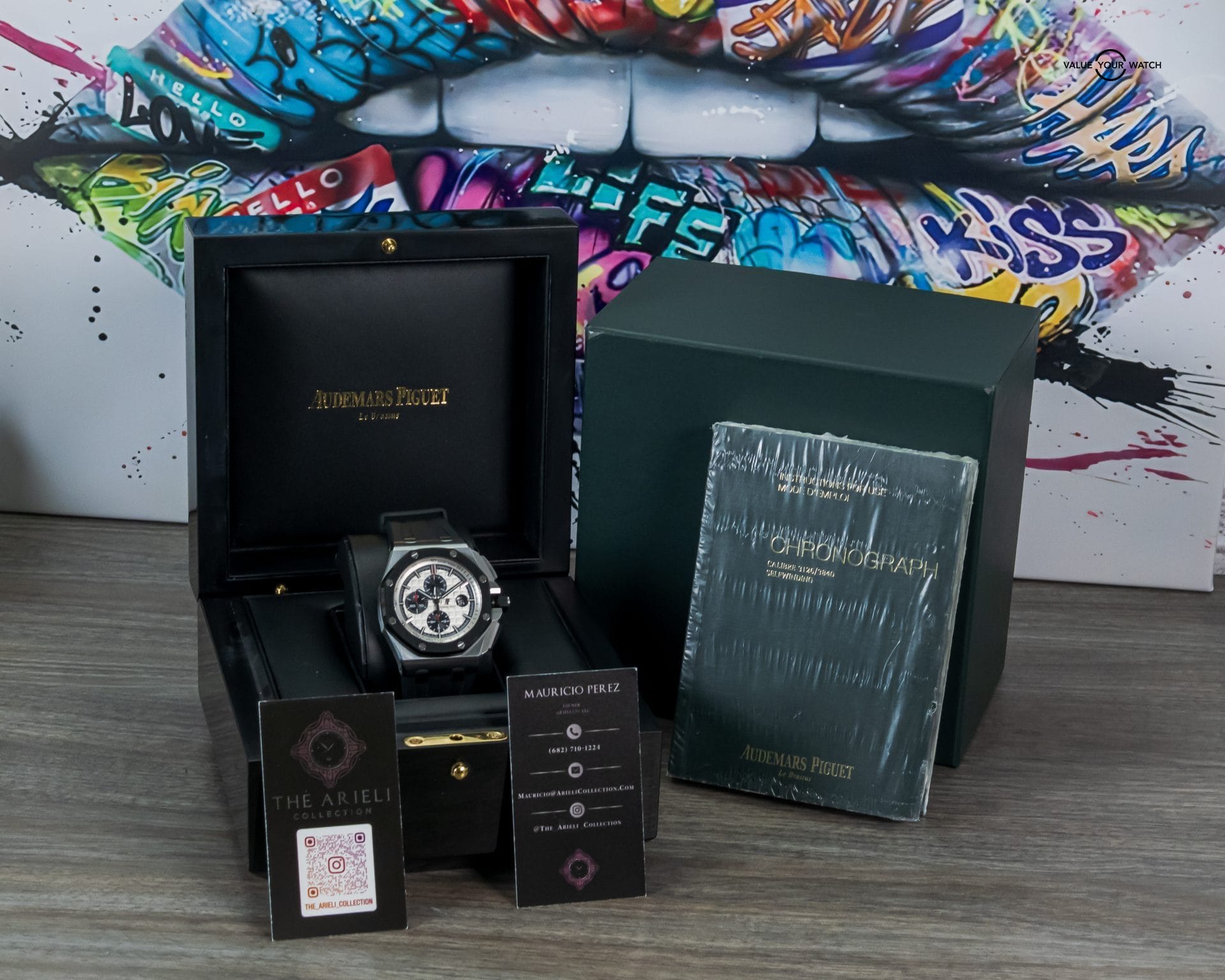 Audemars Piguet Royal Oak Offshore Chronograph Panda 44mm BOX & ARCHIVES 26400SO - Image 2