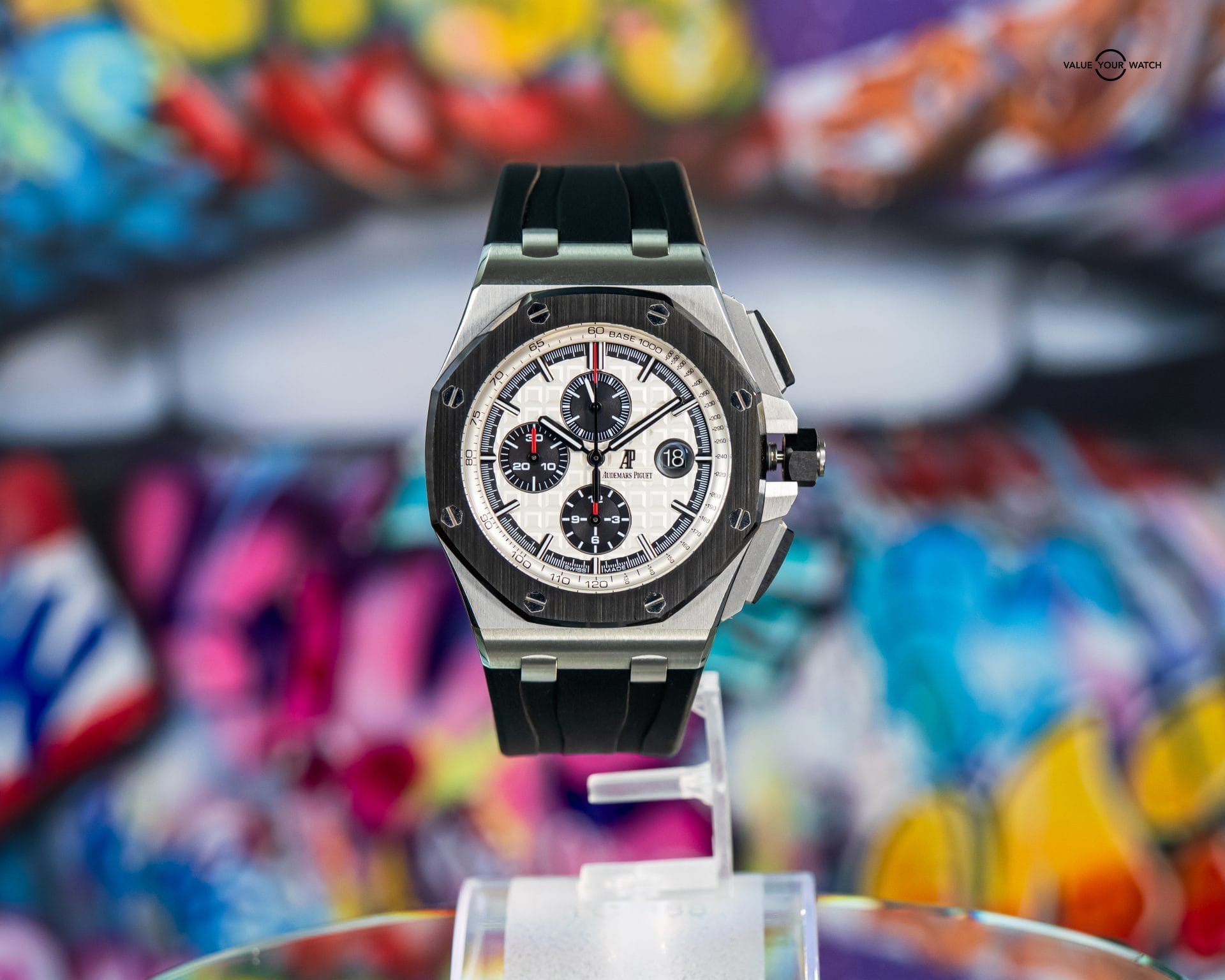 Audemars Piguet Royal Oak Offshore Chronograph Panda 44mm BOX & ARCHIVES 26400SO - Image 3