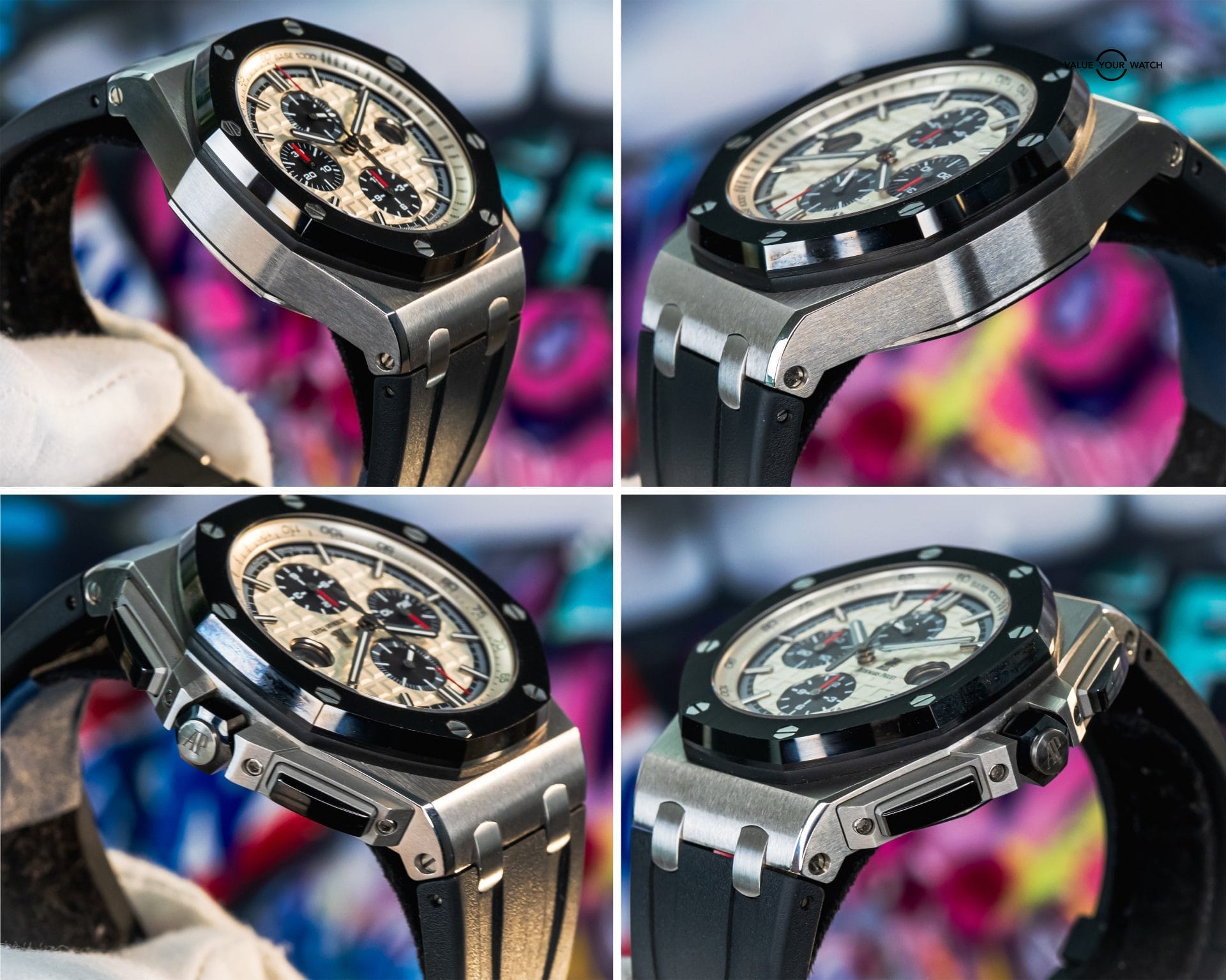 Audemars Piguet Royal Oak Offshore Chronograph Panda 44mm BOX & ARCHIVES 26400SO - Image 9