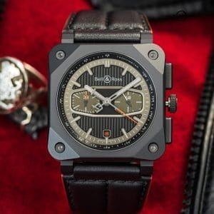 Bell & Ross Limited Edition BlackTrack Chronograph BOX &PAPERS BR0394-BTR-DE/SCA