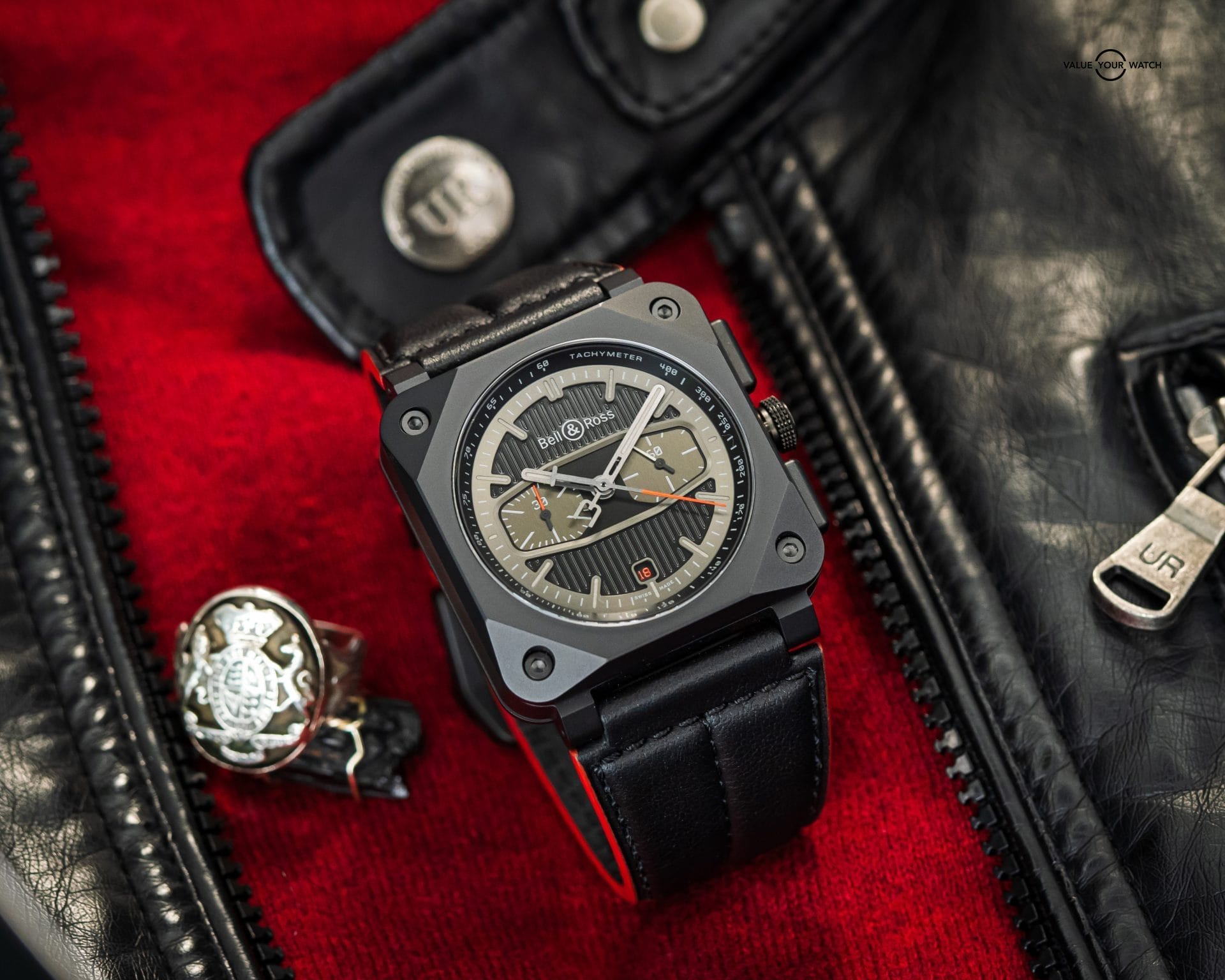 Bell & Ross Limited Edition BlackTrack Chronograph BOX &PAPERS BR0394-BTR-DE/SCA - Image 10