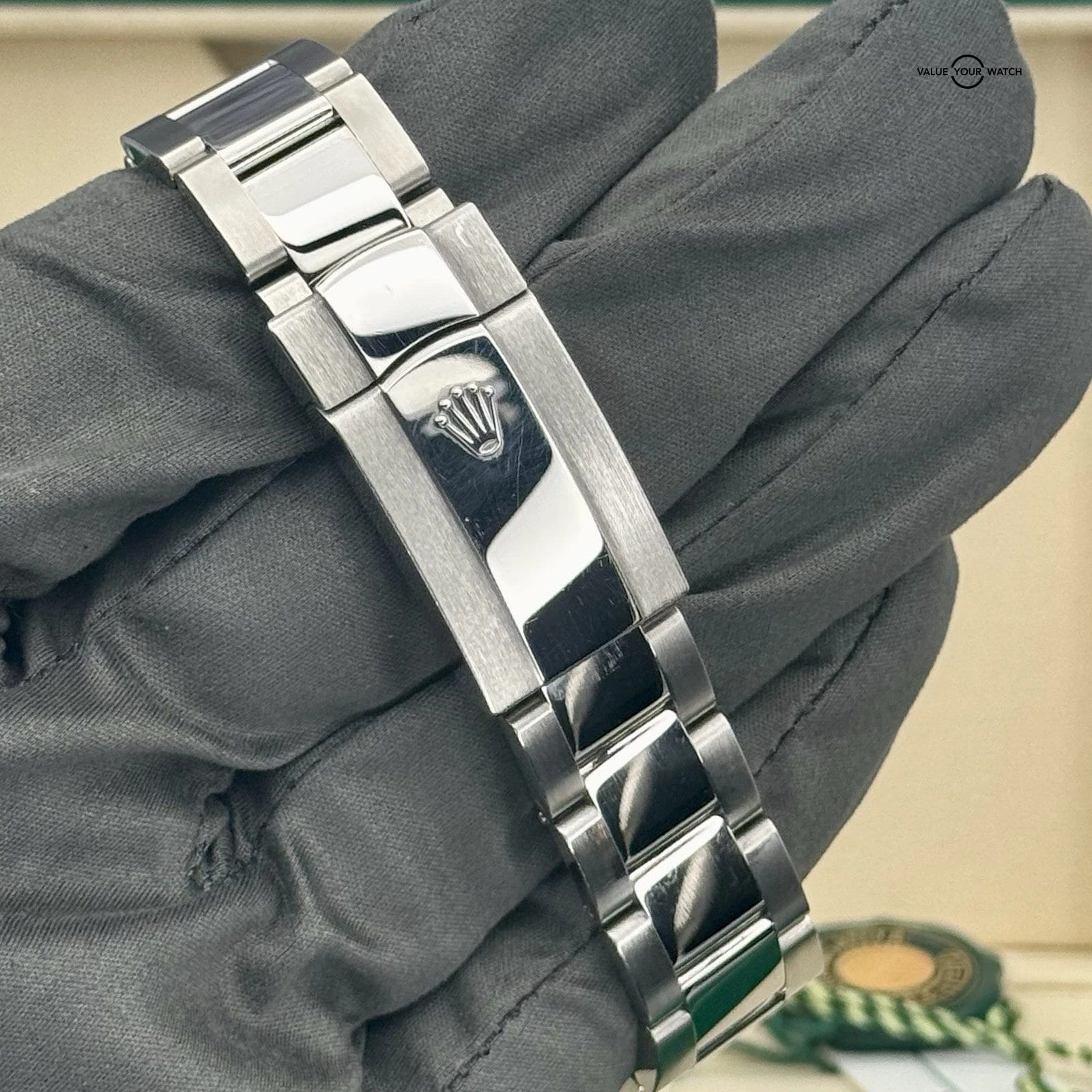 2023 Rolex Datejust 41 Wimbledon 126300 Smooth Oyster Slate Dial Roman Num B&Ps! - Image 2