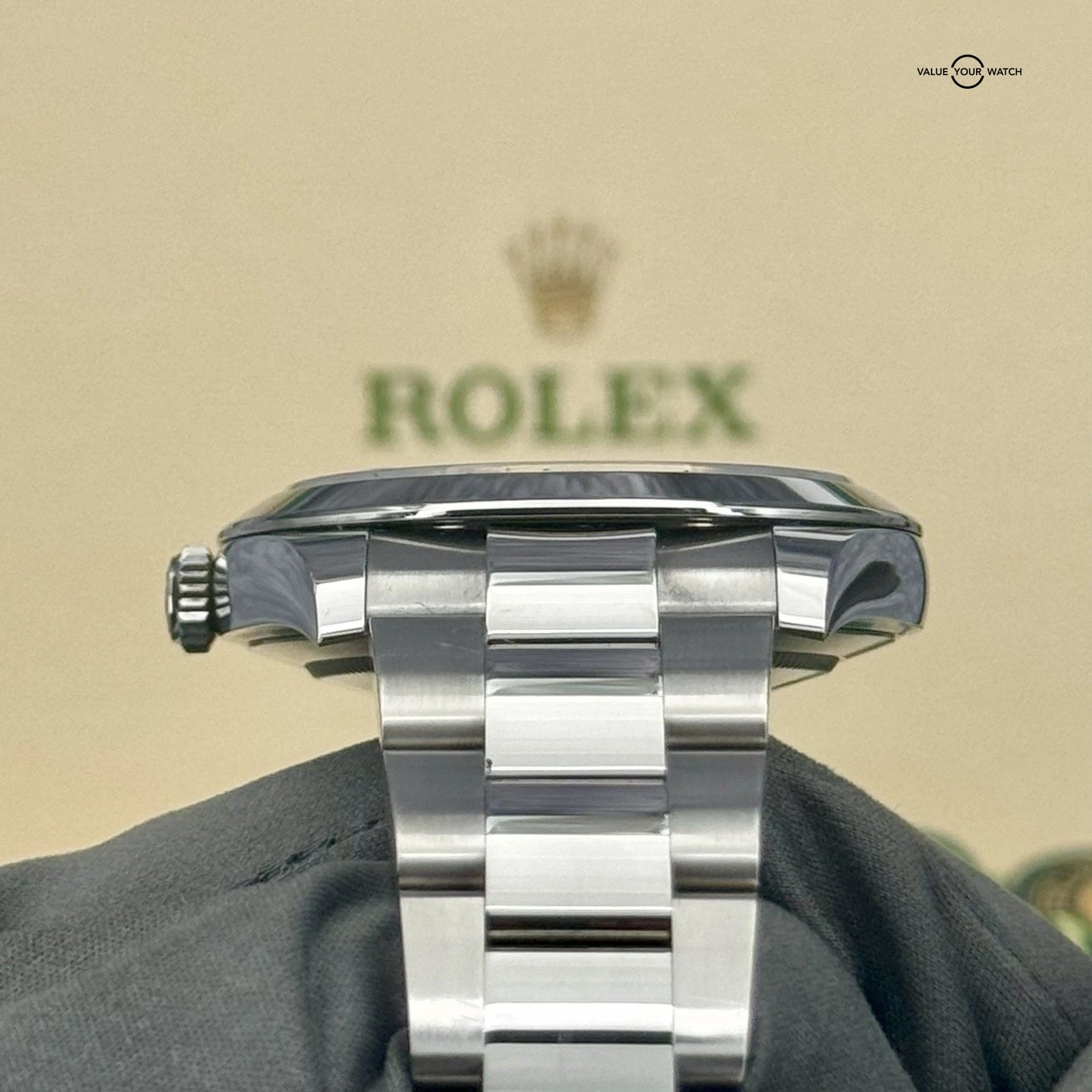 2023 Rolex Datejust 41 Wimbledon 126300 Smooth Oyster Slate Dial Roman Num B&Ps! - Image 4