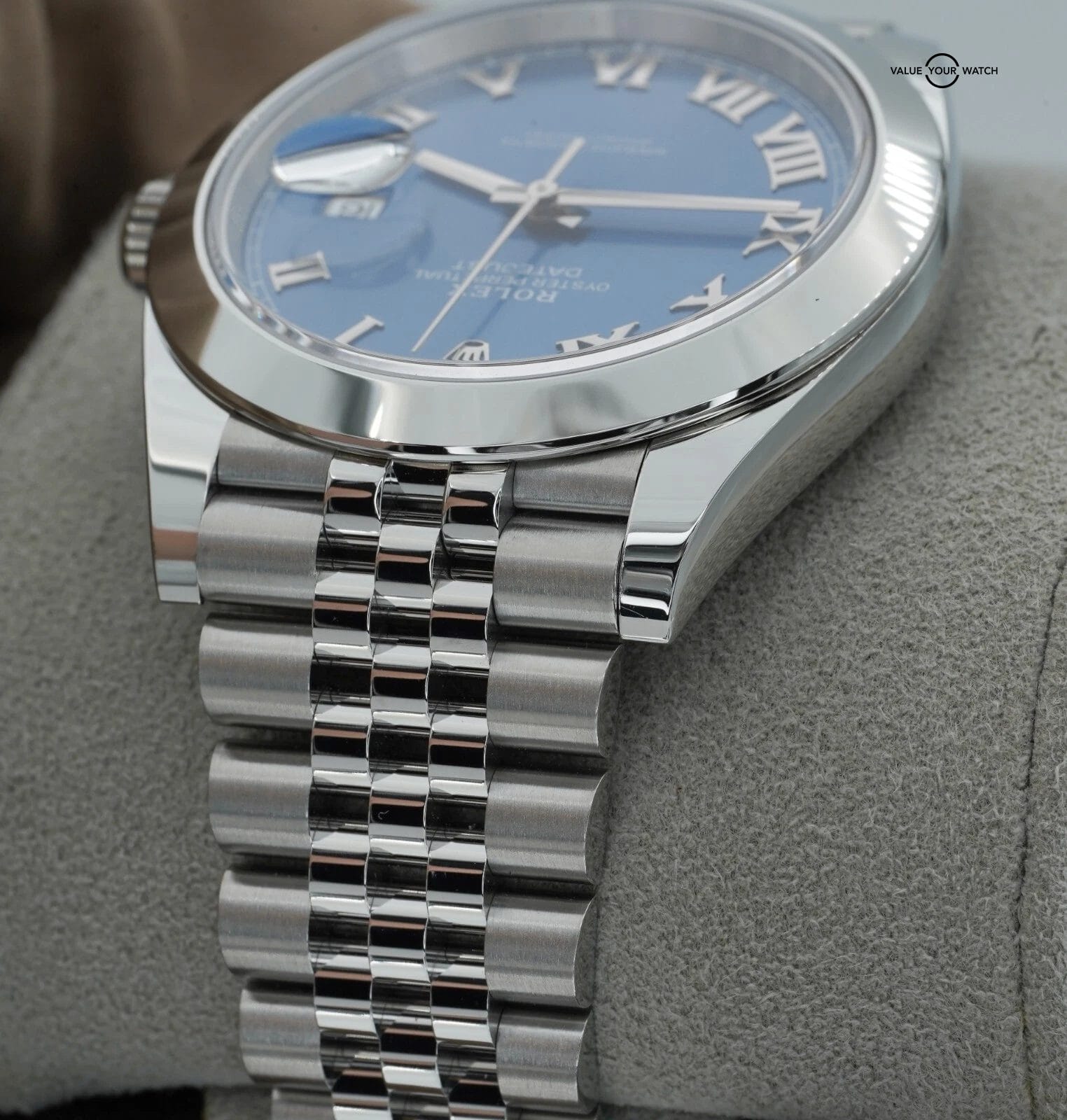 2025 Rolex Datejust 41 126300 Blue Roman Dial Stainless Steel BOXES/PAPERS! - Image 5