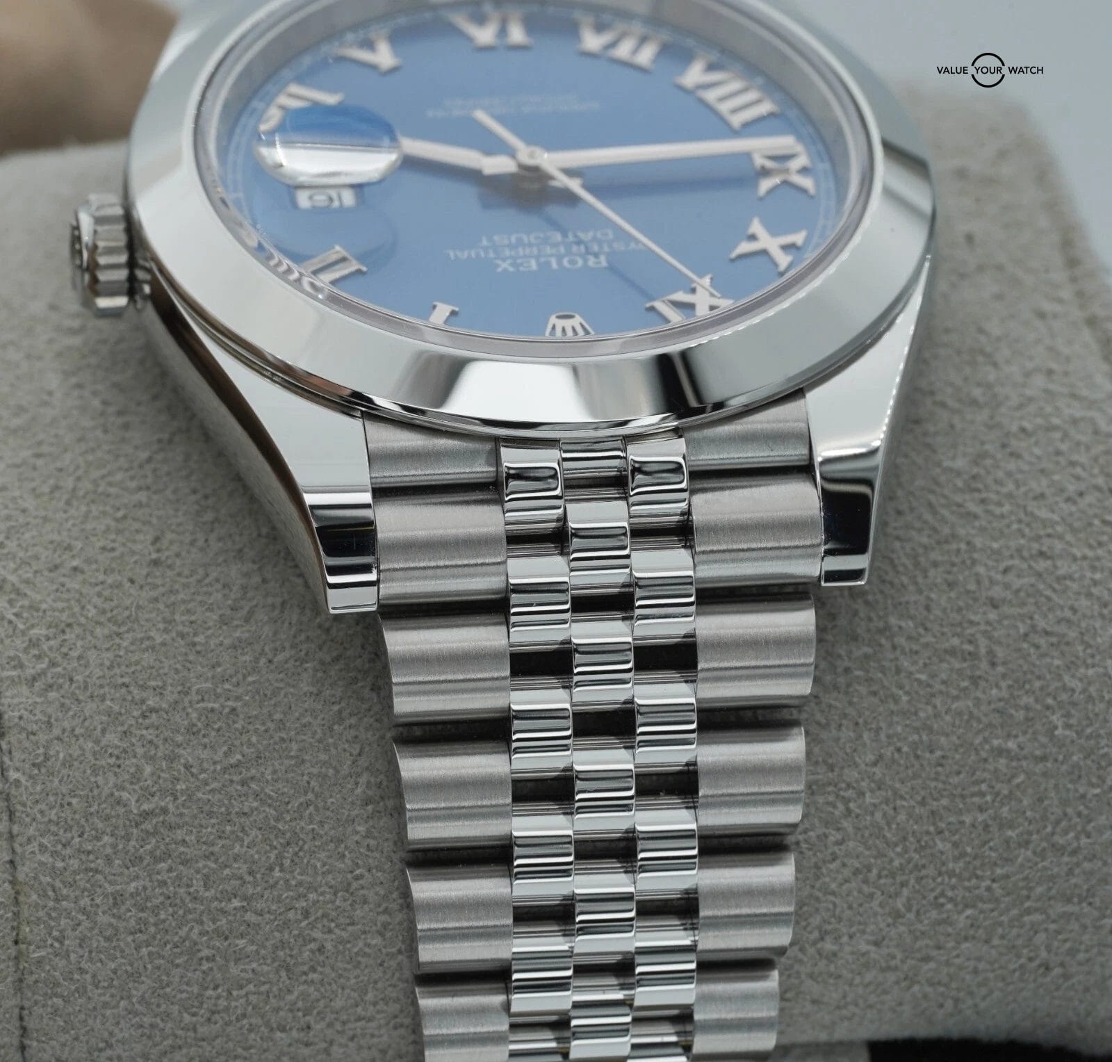 2025 Rolex Datejust 41 126300 Blue Roman Dial Stainless Steel BOXES/PAPERS! - Image 6