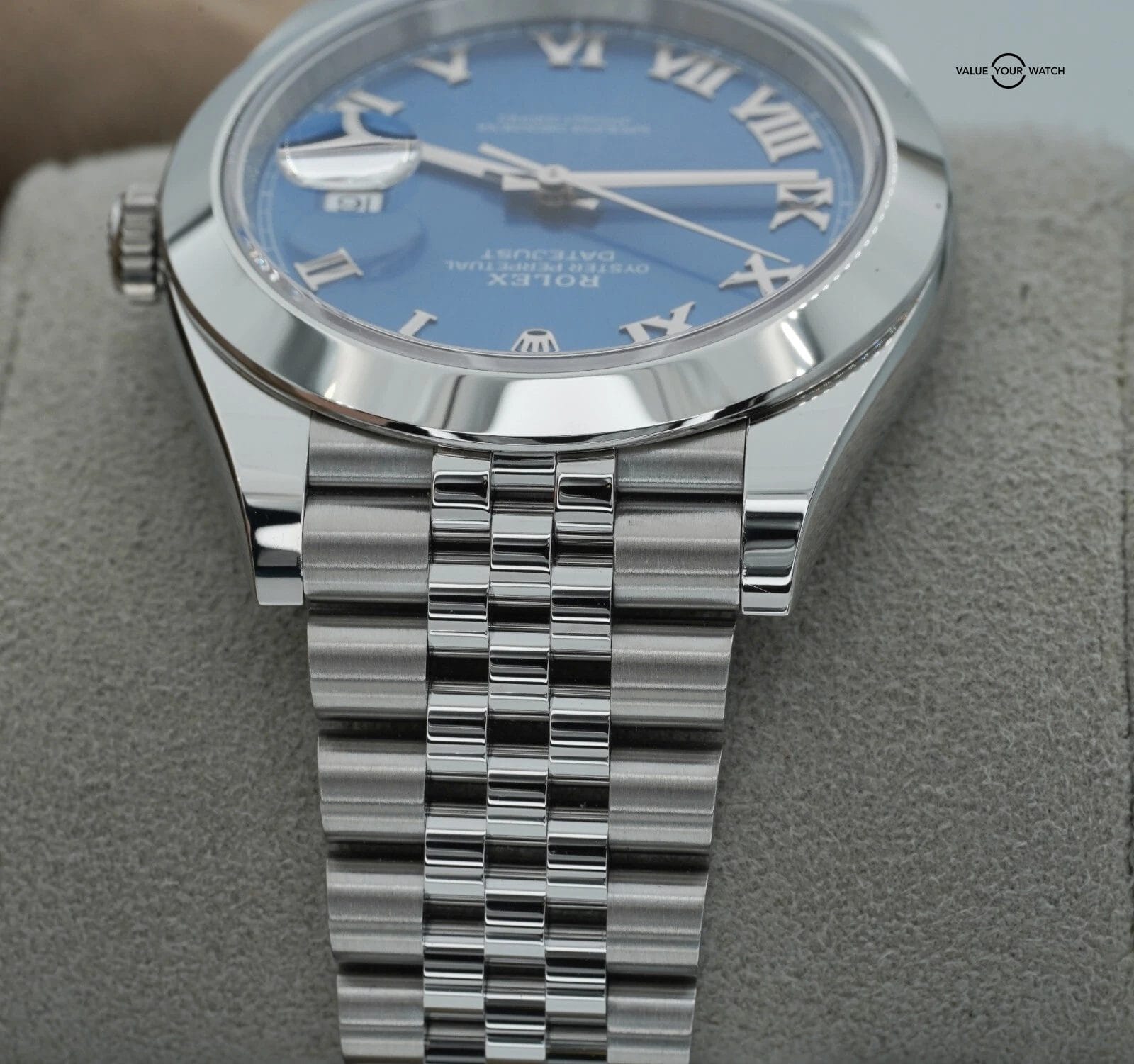 2025 Rolex Datejust 41 126300 Blue Roman Dial Stainless Steel BOXES/PAPERS! - Image 11