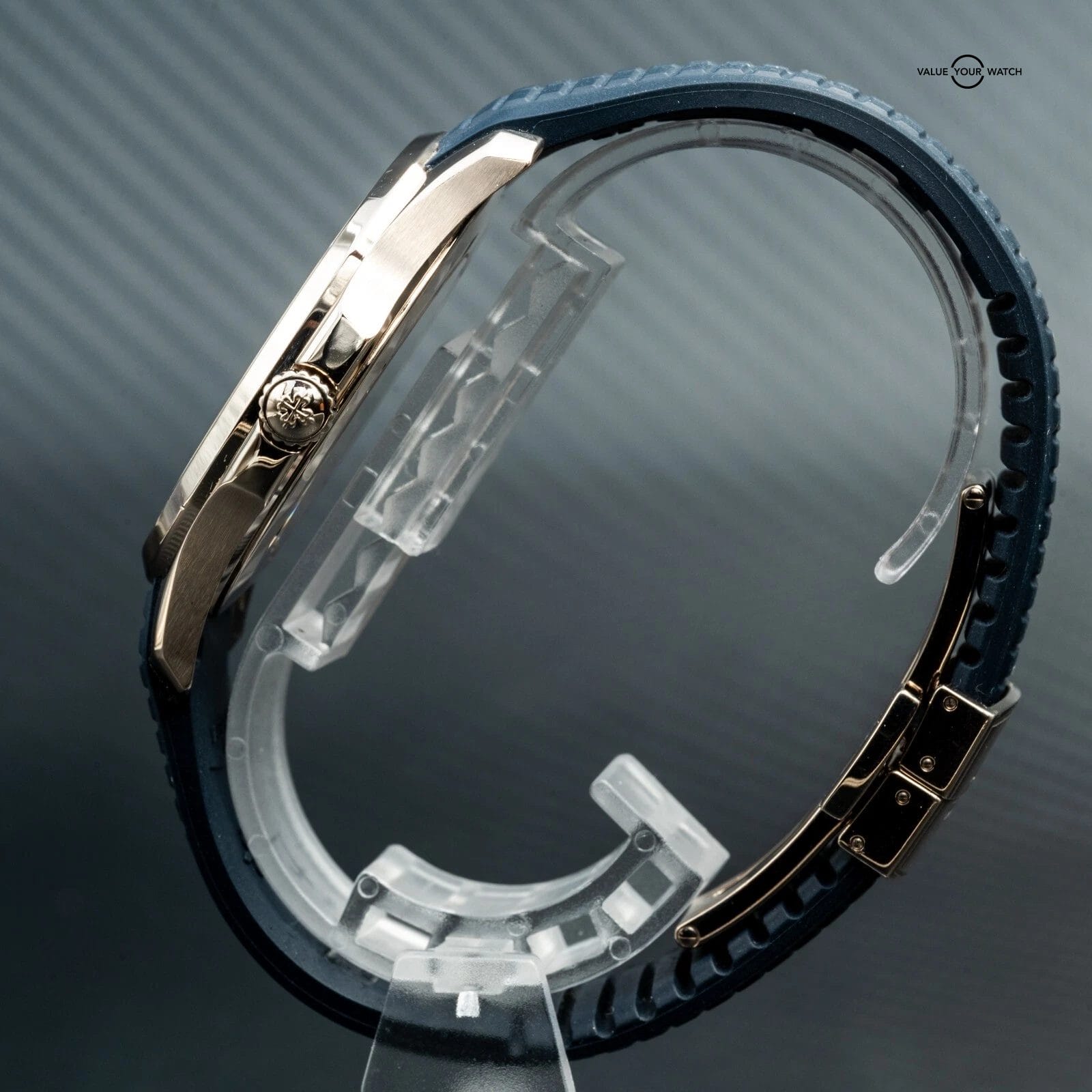 2019 Patek Philippe Aquanaut 5168G-001 Blue Dial 42mm FULL SET -- IN-STOCK - Image 6