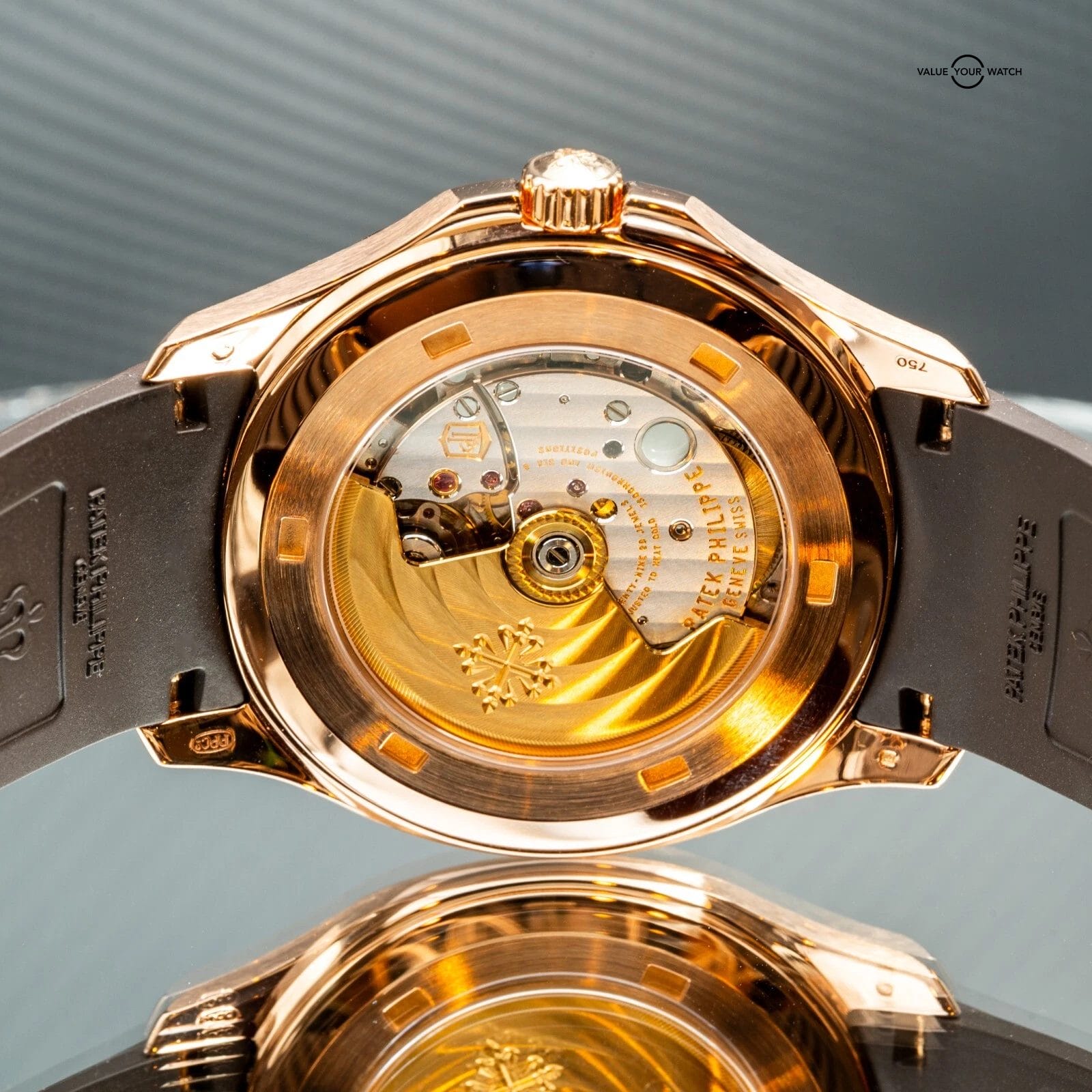 MINT 2015 Patek Philippe Aquanaut 5167R-001 Rose Gold Brown Dial - FULL SET - Image 11