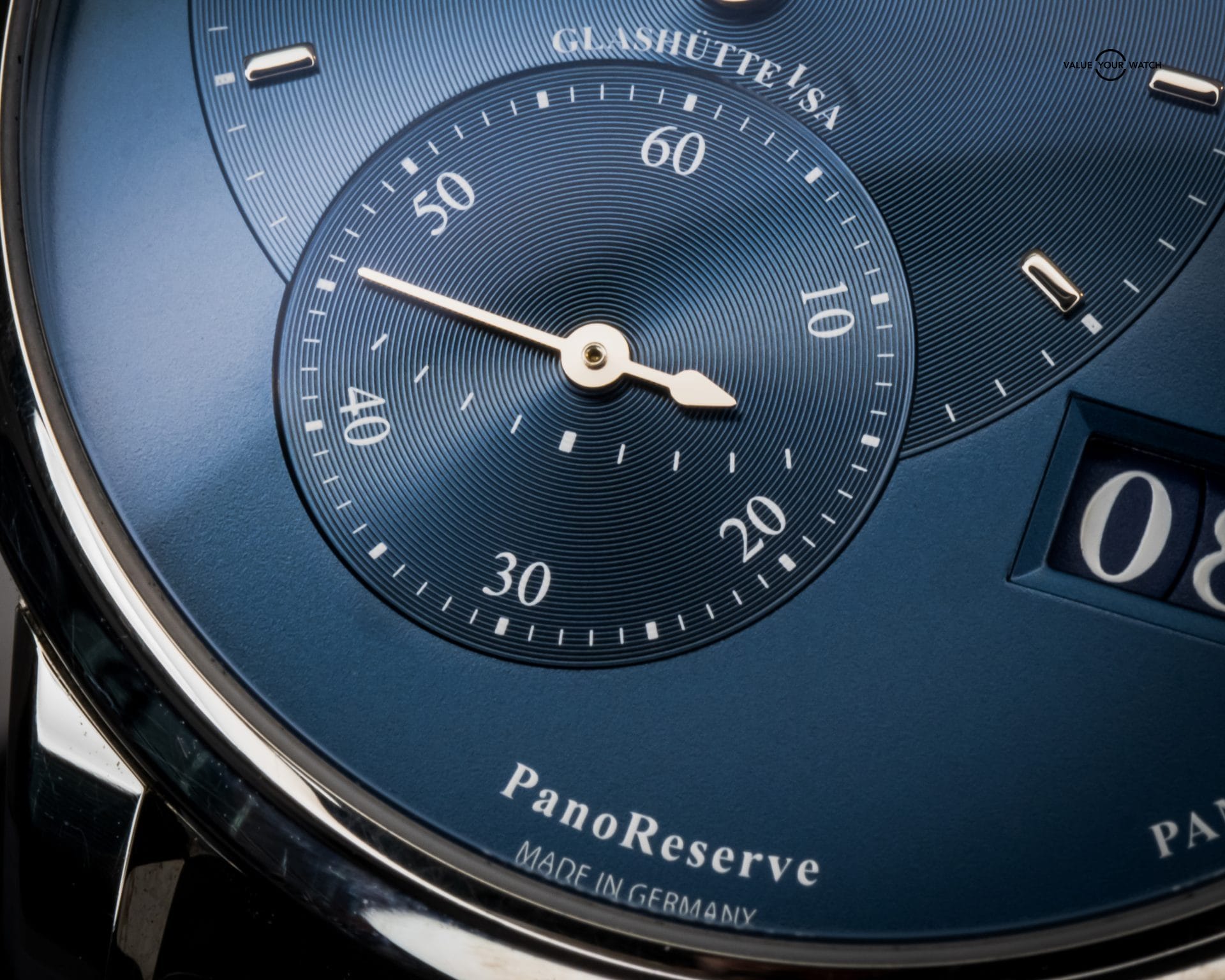 Glashutte Original PanoReserve Blue Dial 40mm – BOX & PAPERS – 1-65-01-26-12-61 - Image 12