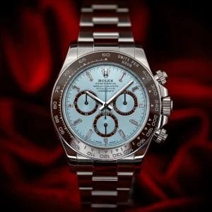 Rolex Cosmograph Daytona 126506 Platinum Ice Blue Baguette Platona Box &amp; Papers