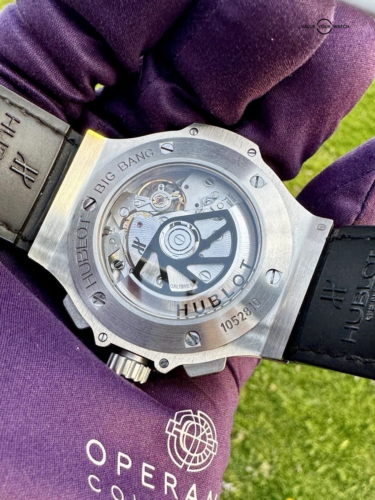 Hublot Aero Bang Big Bang 44 Steel Skeleton $17K MSRP 311.SX.1170.GR W/Papers 🔥 - Image 8