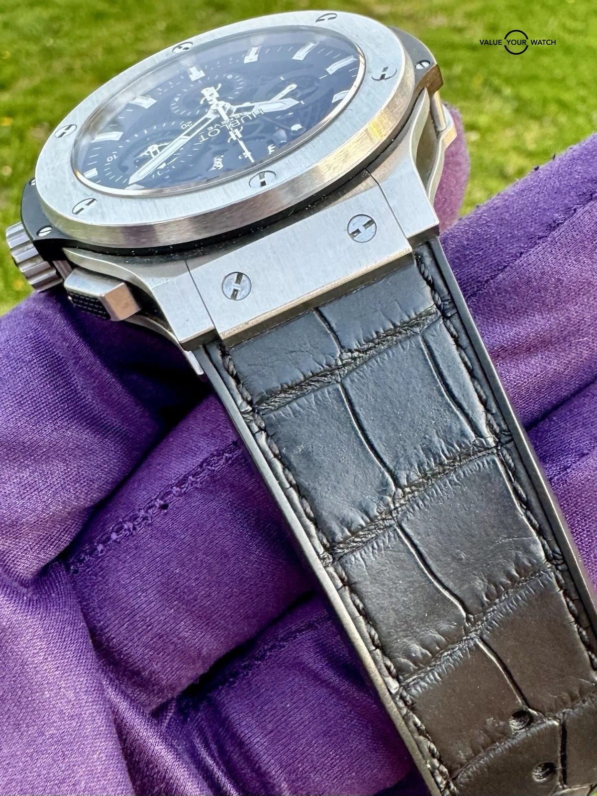 Hublot Aero Bang Big Bang 44 Steel Skeleton $17K MSRP 311.SX.1170.GR W/Papers 🔥 - Image 9