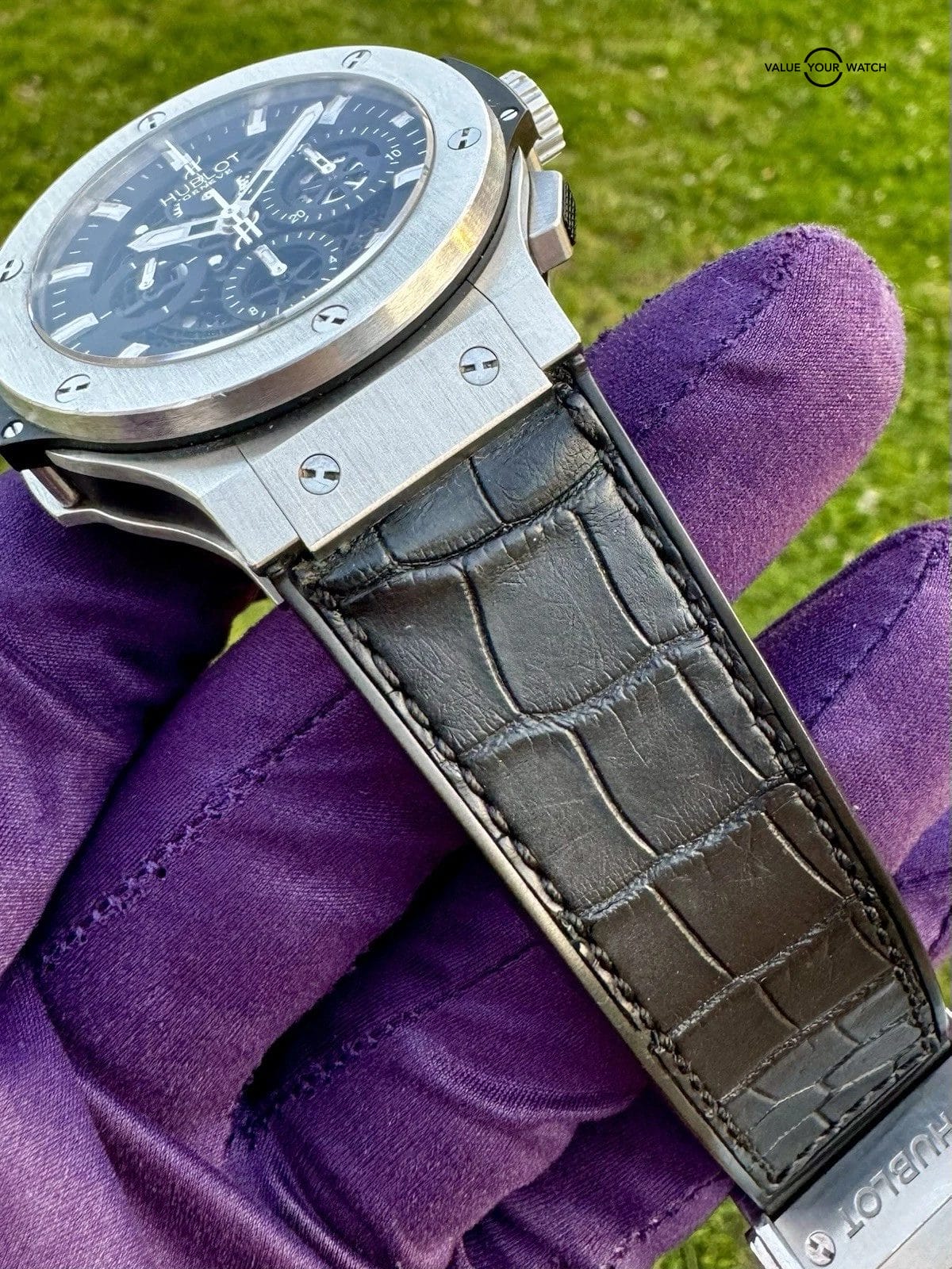 Hublot Aero Bang Big Bang 44 Steel Skeleton $17K MSRP 311.SX.1170.GR W/Papers 🔥 - Image 10