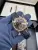 2021 Chocolate Brown Dial 18k Rose Gold Annual Calendar Chronograph Box Papers