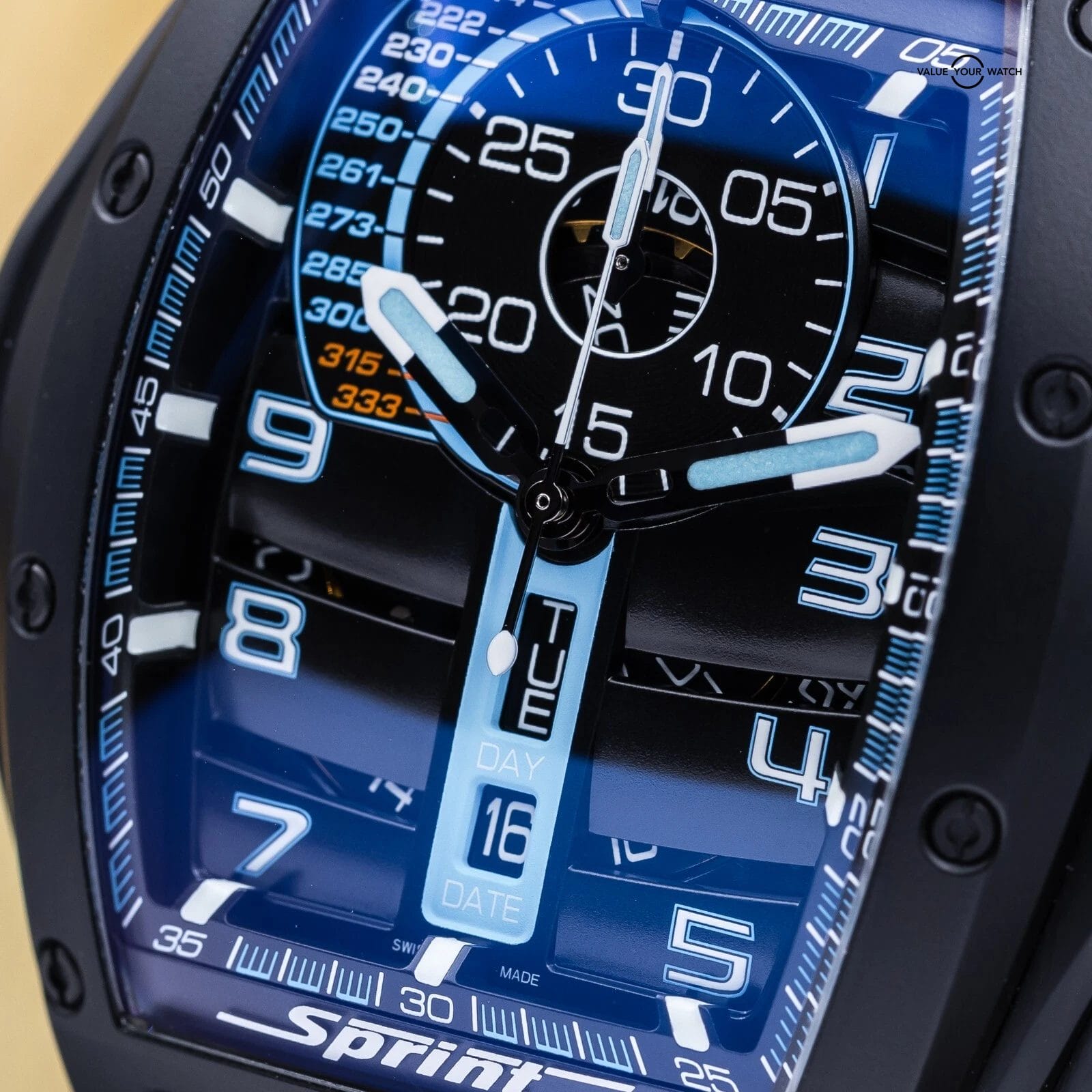 CVSTOS Challenge Chrono Sprint Titanium Blue Dial B01107.4112002 Brand New 2025 - Image 5