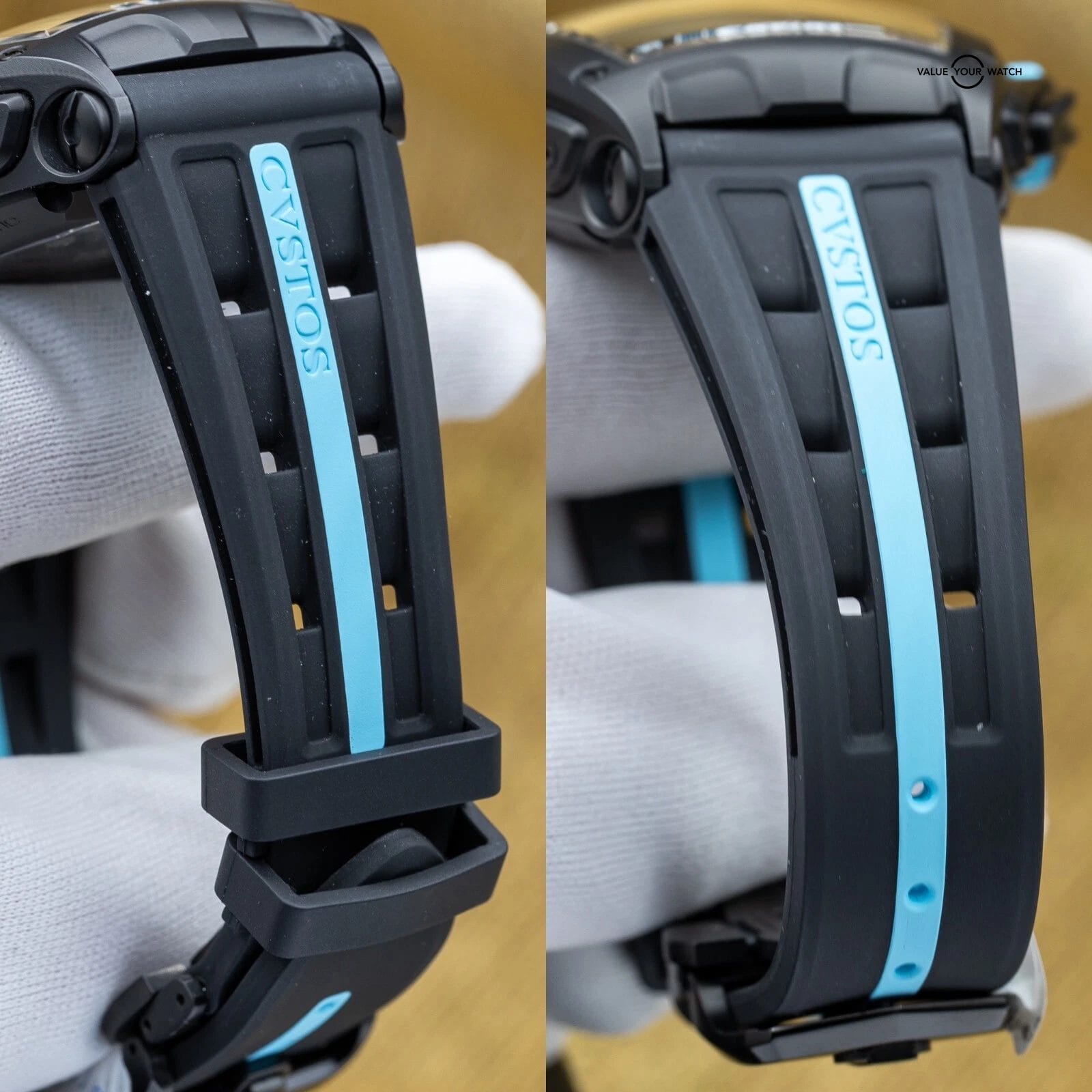 CVSTOS Challenge Chrono Sprint Titanium Blue Dial B01107.4112002 Brand New 2025 - Image 7