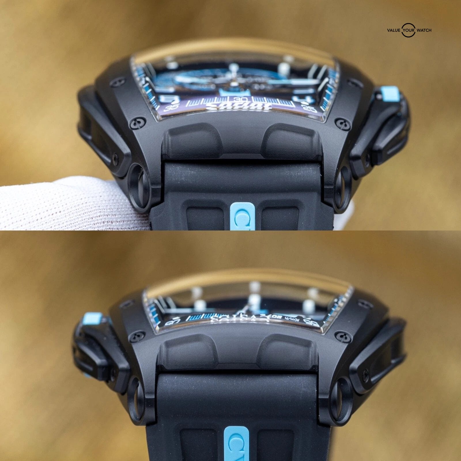 CVSTOS Challenge Chrono Sprint Titanium Blue Dial B01107.4112002 Brand New 2025 - Image 8