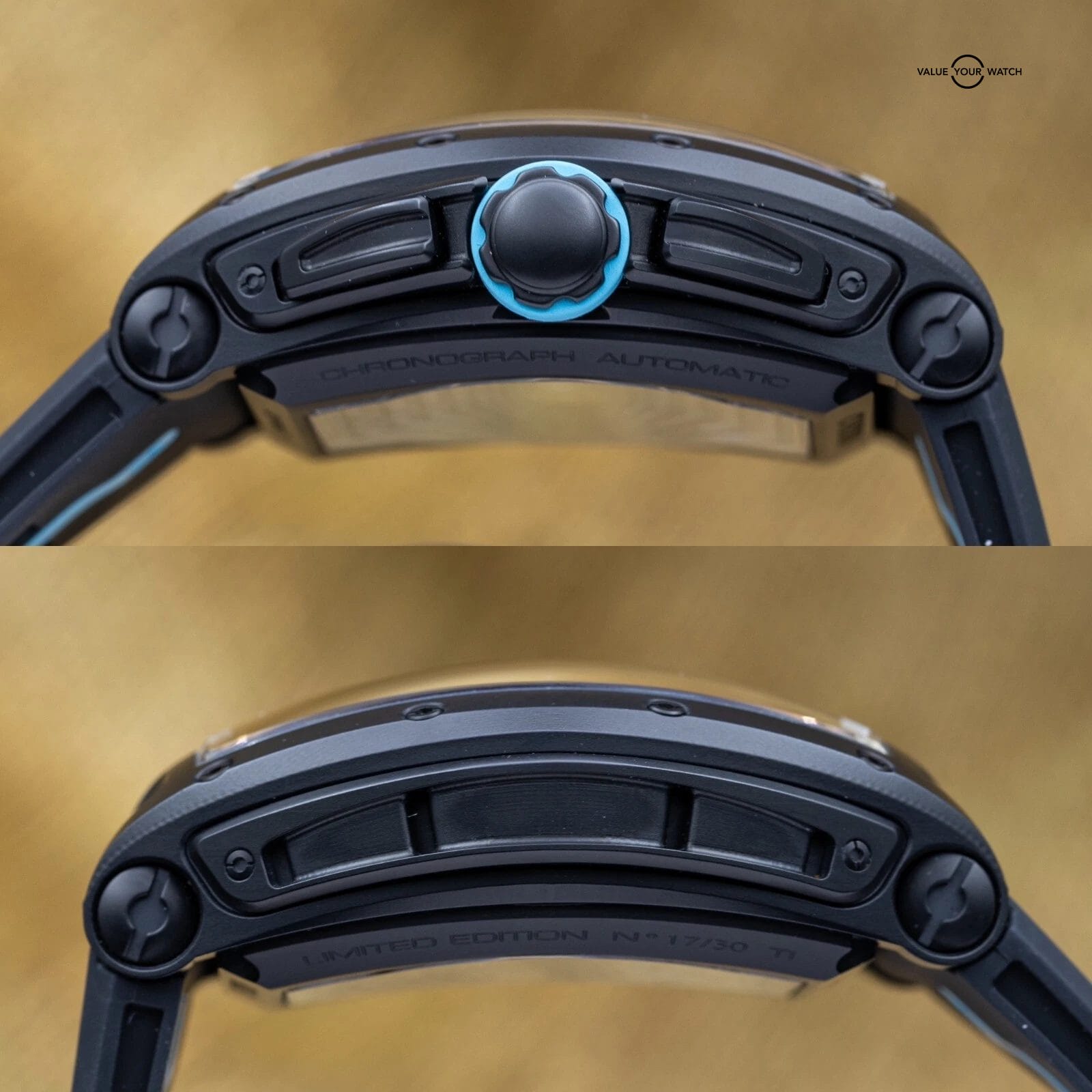 CVSTOS Challenge Chrono Sprint Titanium Blue Dial B01107.4112002 Brand New 2025 - Image 9