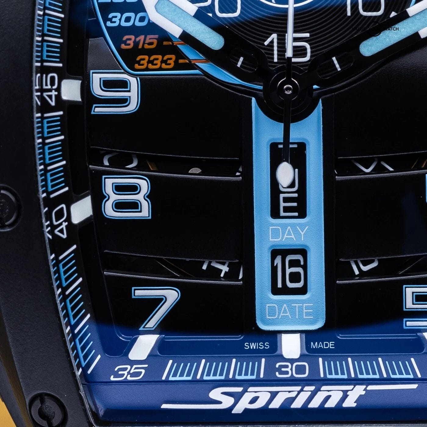 CVSTOS Challenge Chrono Sprint Titanium Blue Dial B01107.4112002 Brand New 2025 - Image 10