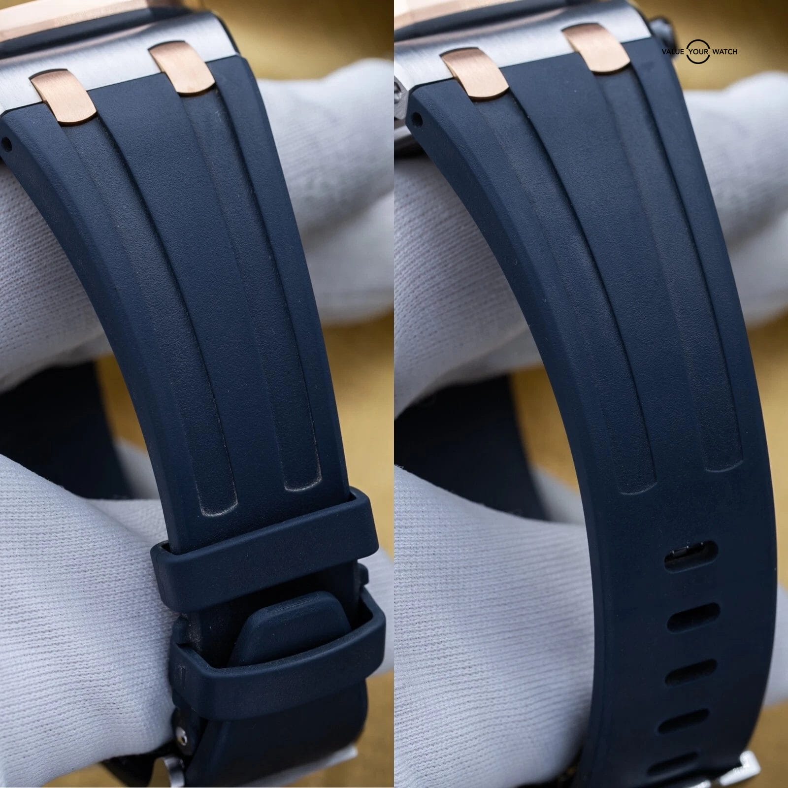 Audemars Piguet Royal Oak Offshore Chronograph 42mm Blue Dial 26471SR - Full Set - Image 15