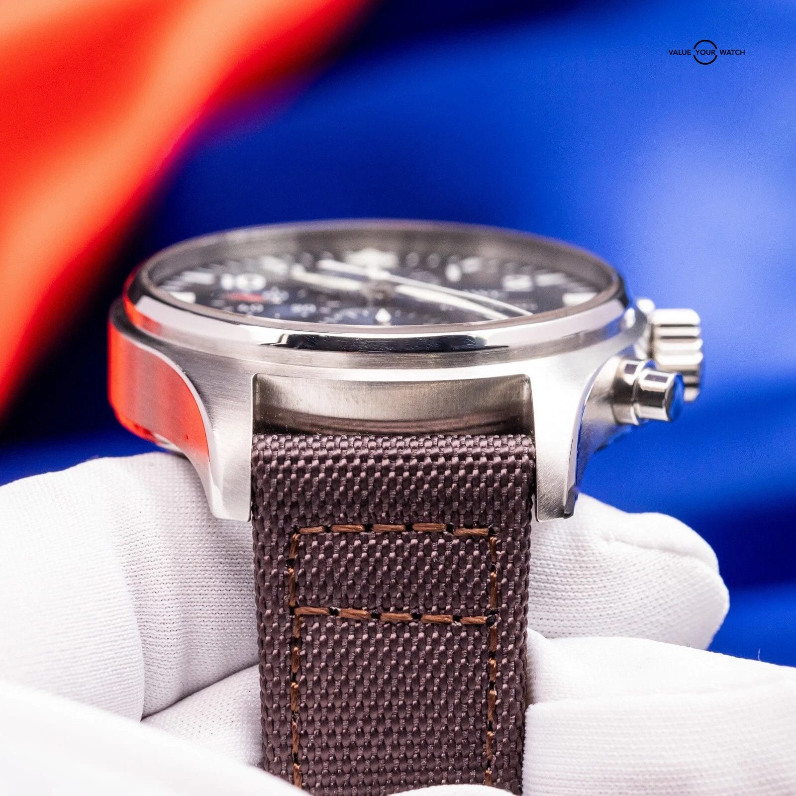 IWC Pilot's Chronograph Le Petit Prince Blue Dial 43mm IW377714 Box & Papers - Image 9