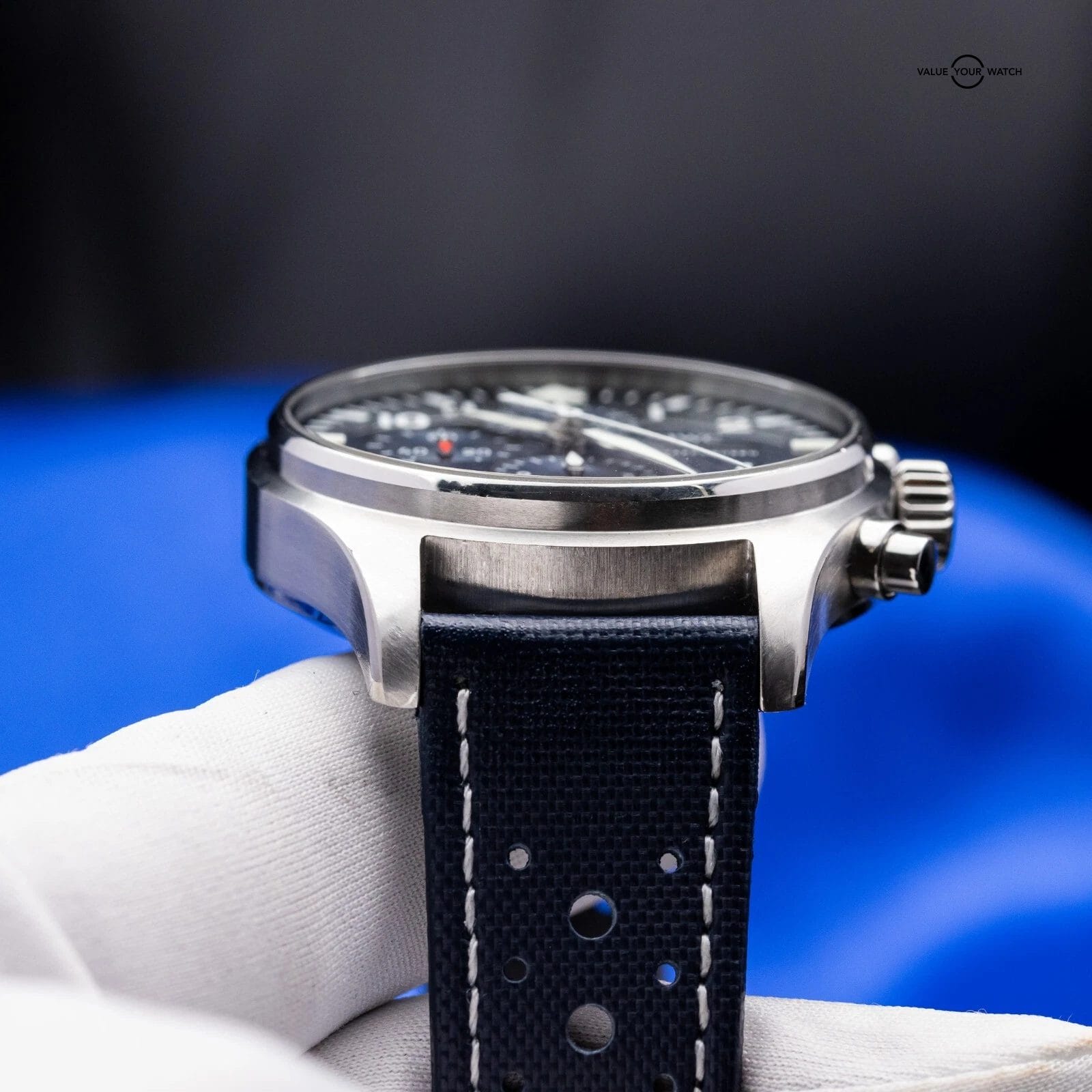 IWC Pilot's Chronograph Le Petit Prince Blue Dial 43mm with 3 Straps IW377714 - Image 11