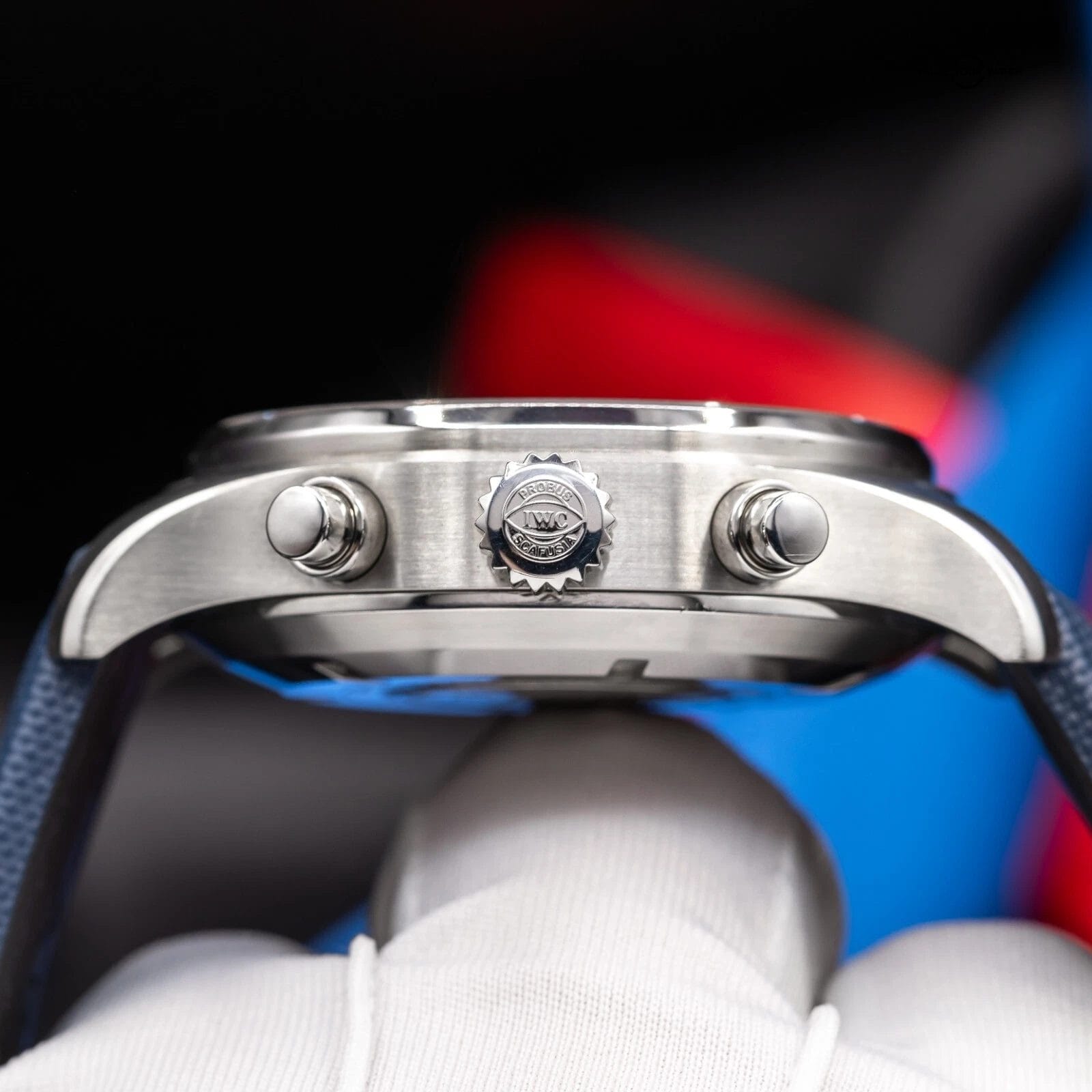 IWC Pilot's Chronograph Le Petit Prince Blue Dial 43mm IW377714 Box & Papers - Image 13