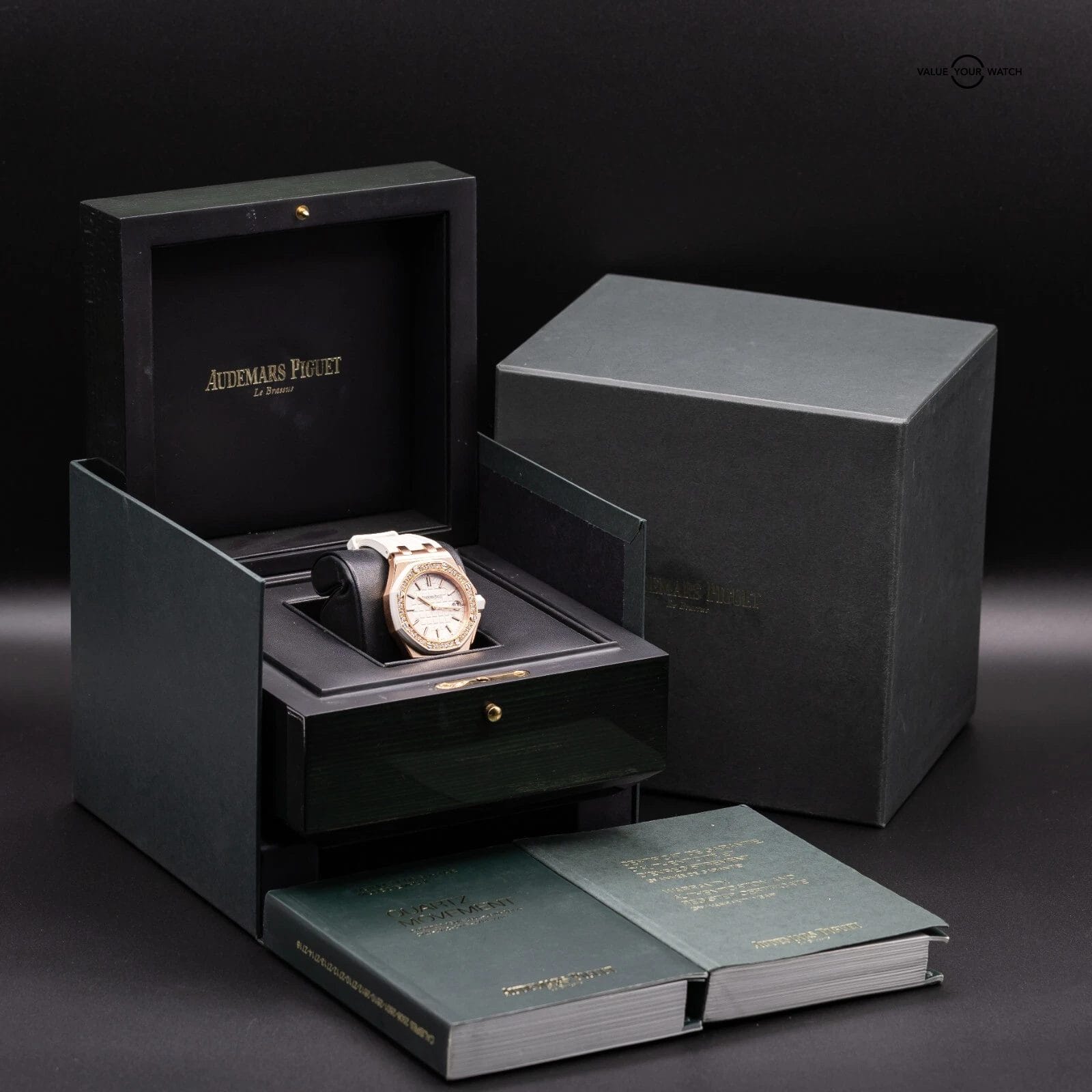 Audemars Piguet Royal Oak Offshore Rose Gold/Diamond Bezel 37mm Ladies 67540OK - Image 3