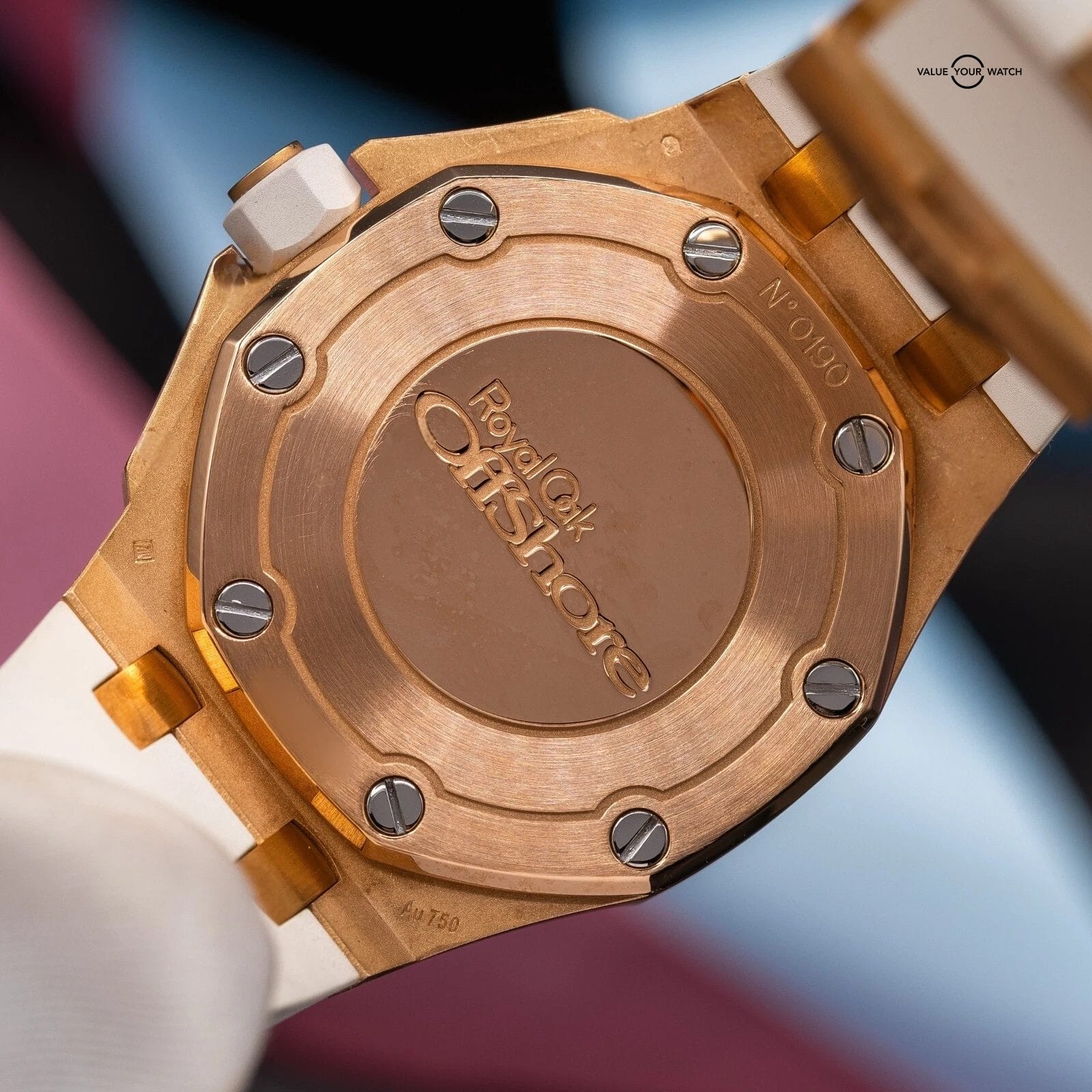 Audemars Piguet Royal Oak Offshore Rose Gold/Diamond Bezel 37mm Ladies 67540OK - Image 4