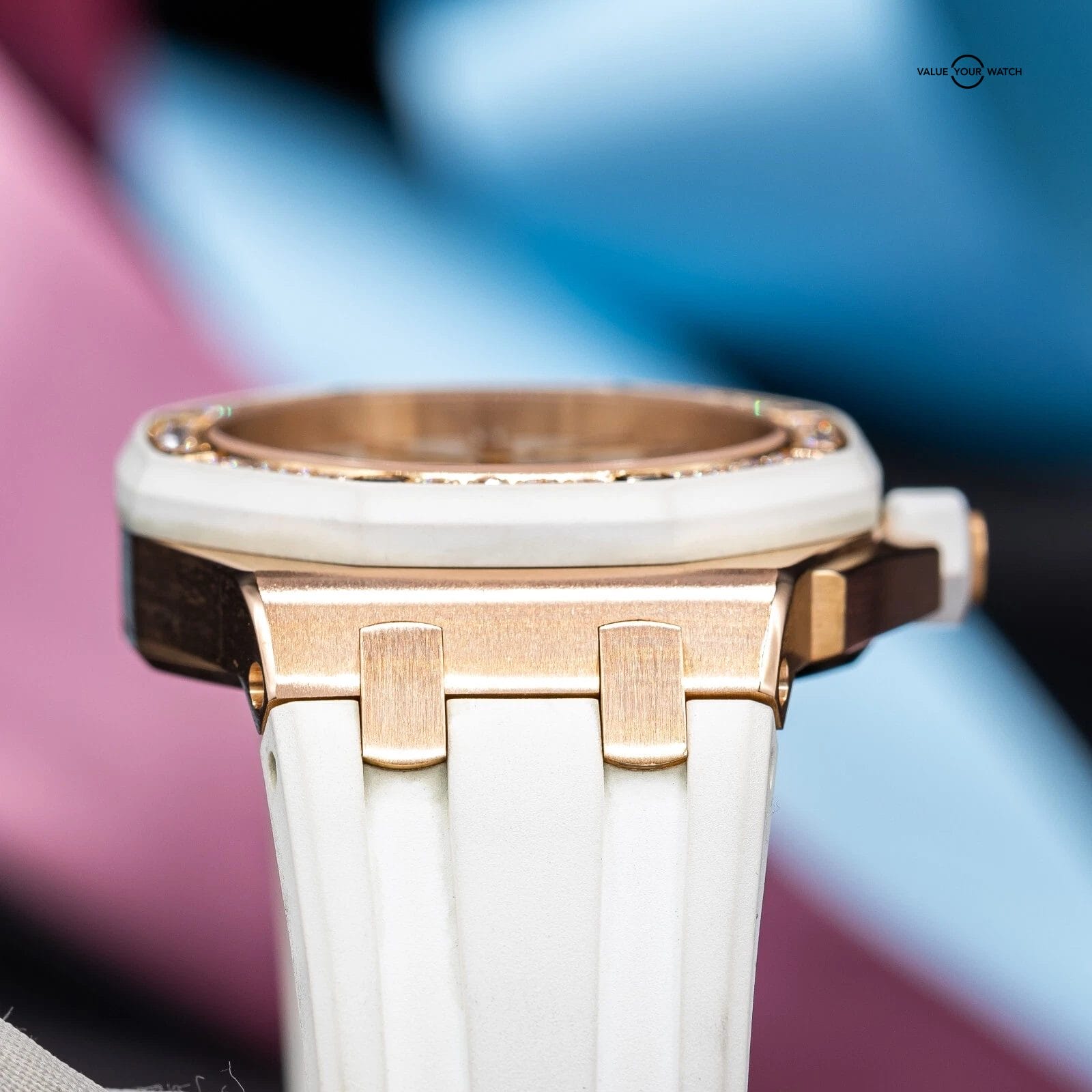 Audemars Piguet Royal Oak Offshore Rose Gold/Diamond Bezel 37mm Ladies 67540OK - Image 10