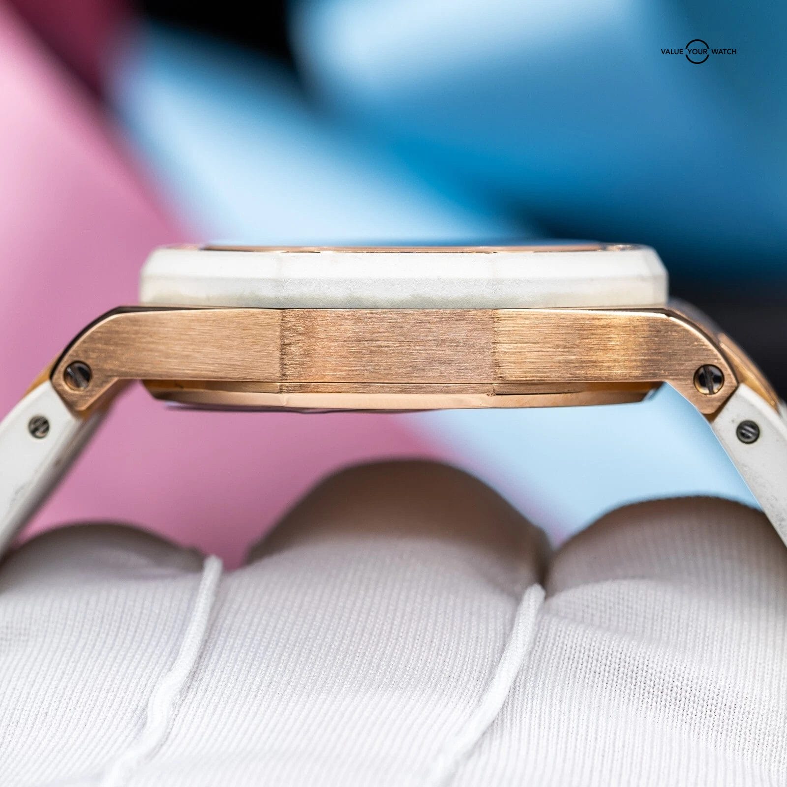 Audemars Piguet Royal Oak Offshore Rose Gold/Diamond Bezel 37mm Ladies 67540OK - Image 12