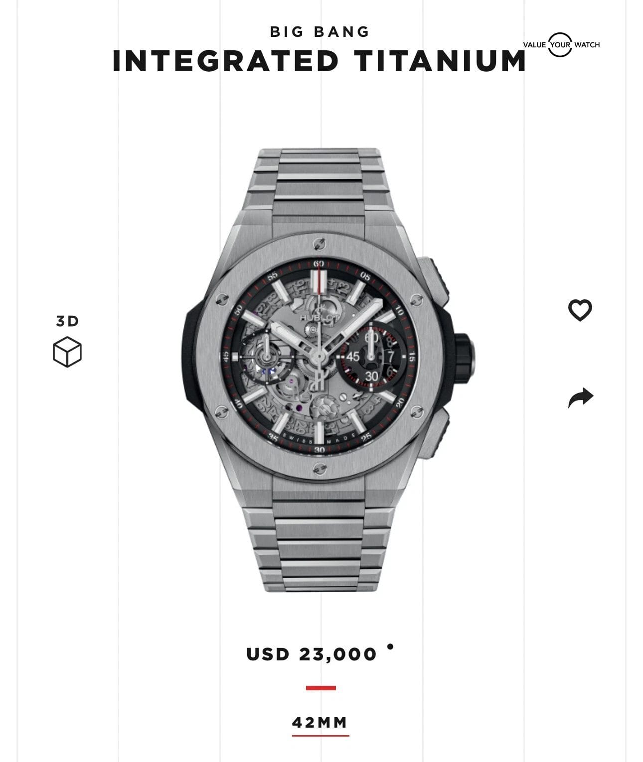 Hublot Big Bang Integrated Titanium 42mm Full Set - $23K MSRP! - Image 3